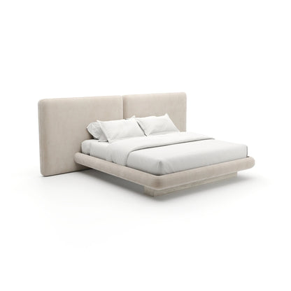 Overlap Uph 2 Panel Kg Bed Ivory