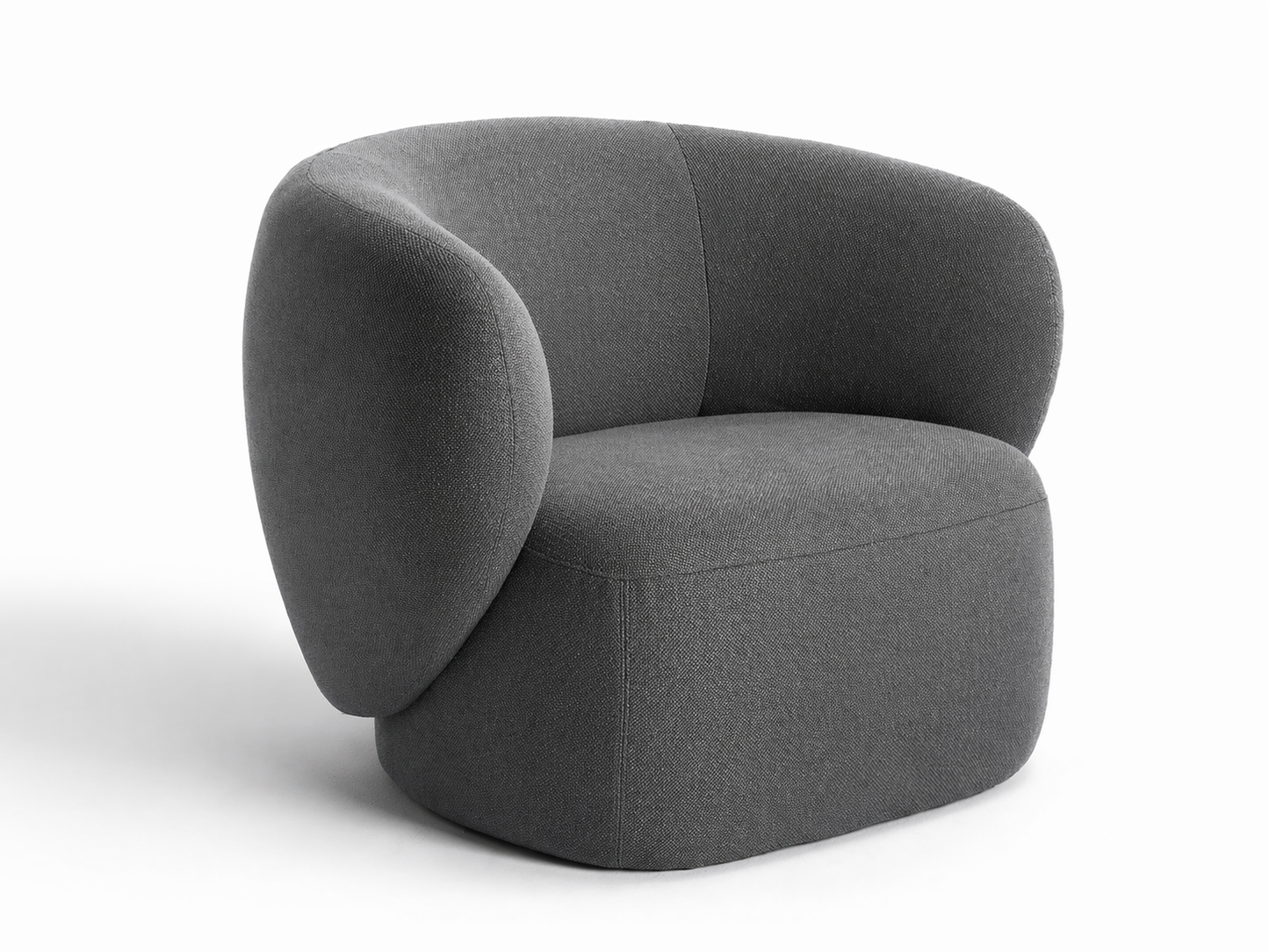 Lounger Laura Design Black/Grey