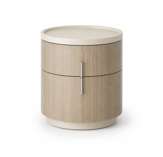 Nightstand Laura Cream 20" x 22"