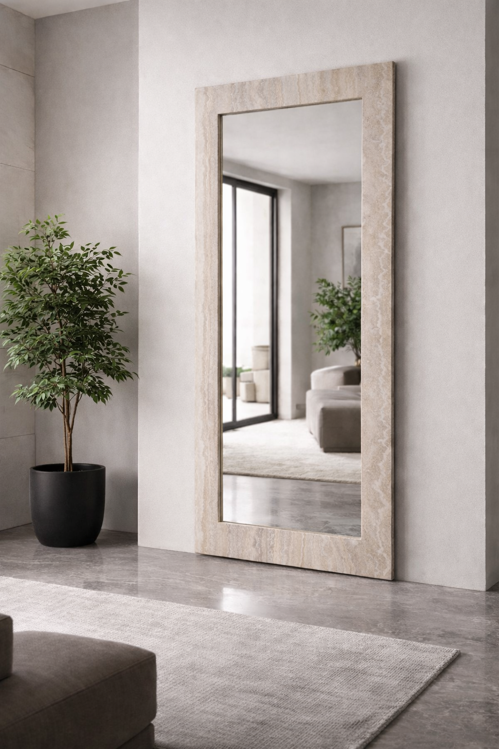 Travia Rectangular Mirror