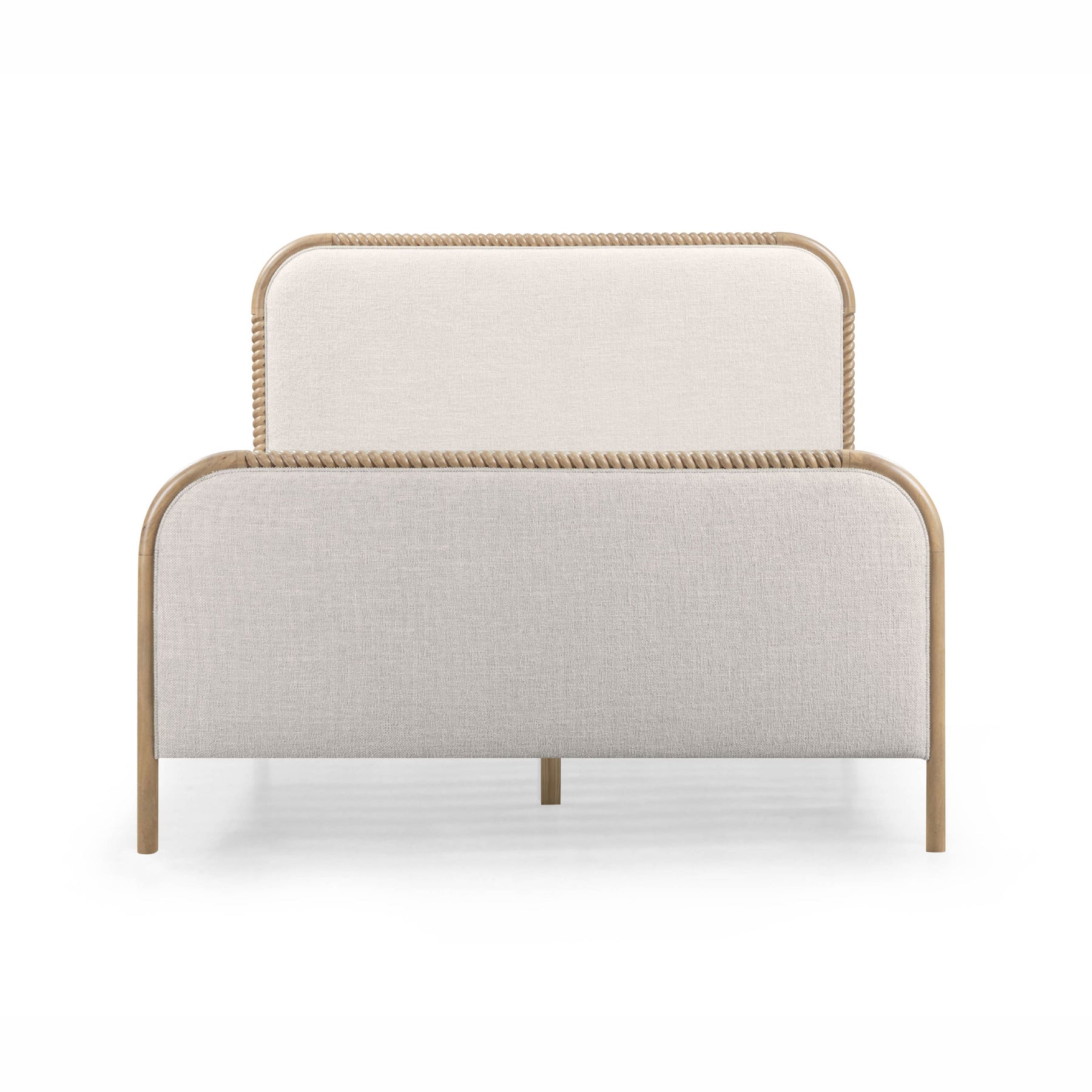 Hatia Basketweave Panel Bed