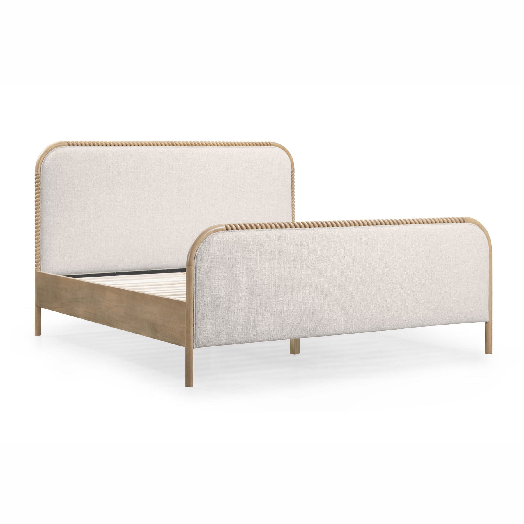 Hatia Basketweave Panel Bed