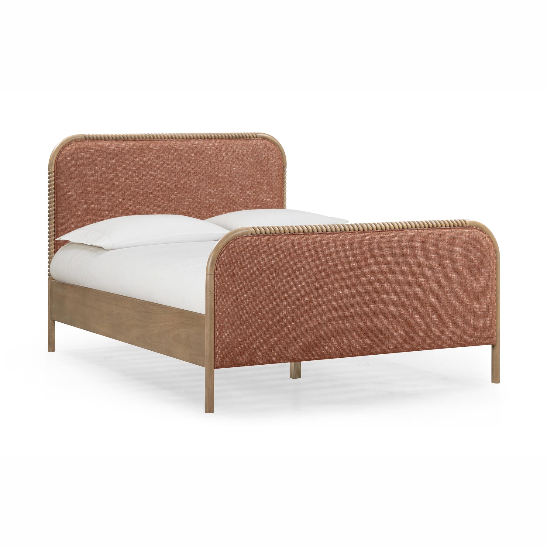Hatia Basketweave Panel Bed