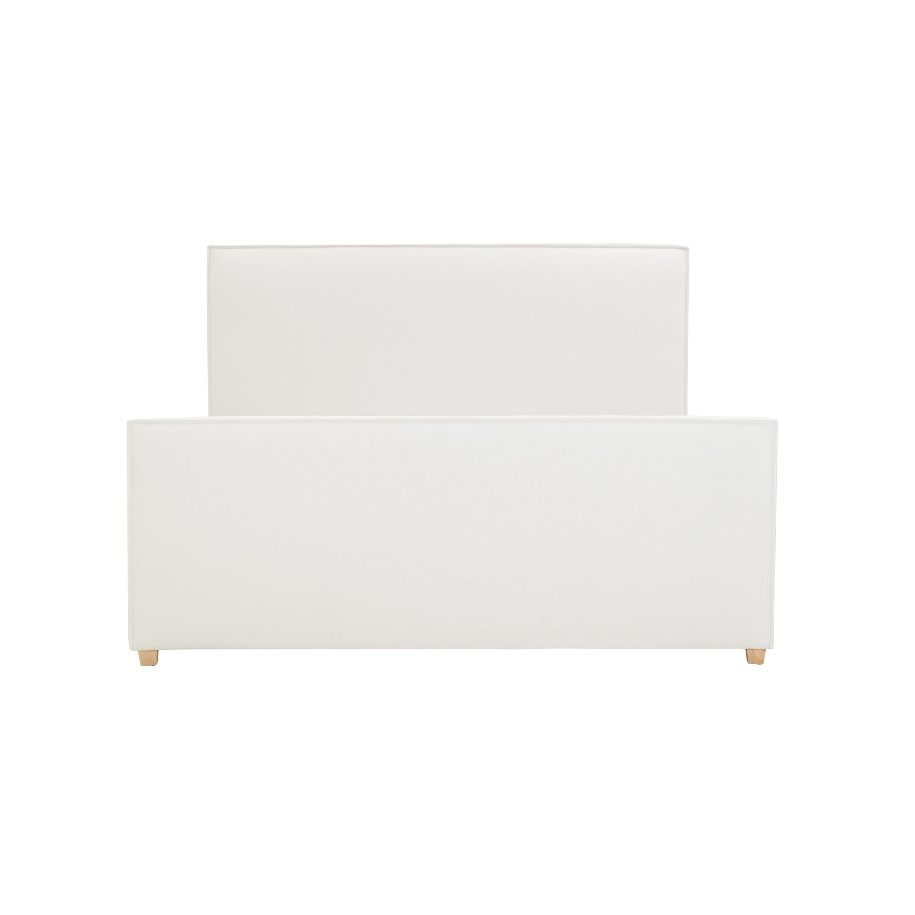 Bristol Park Ivory Contract-Grade Fabric Upholstered Bed