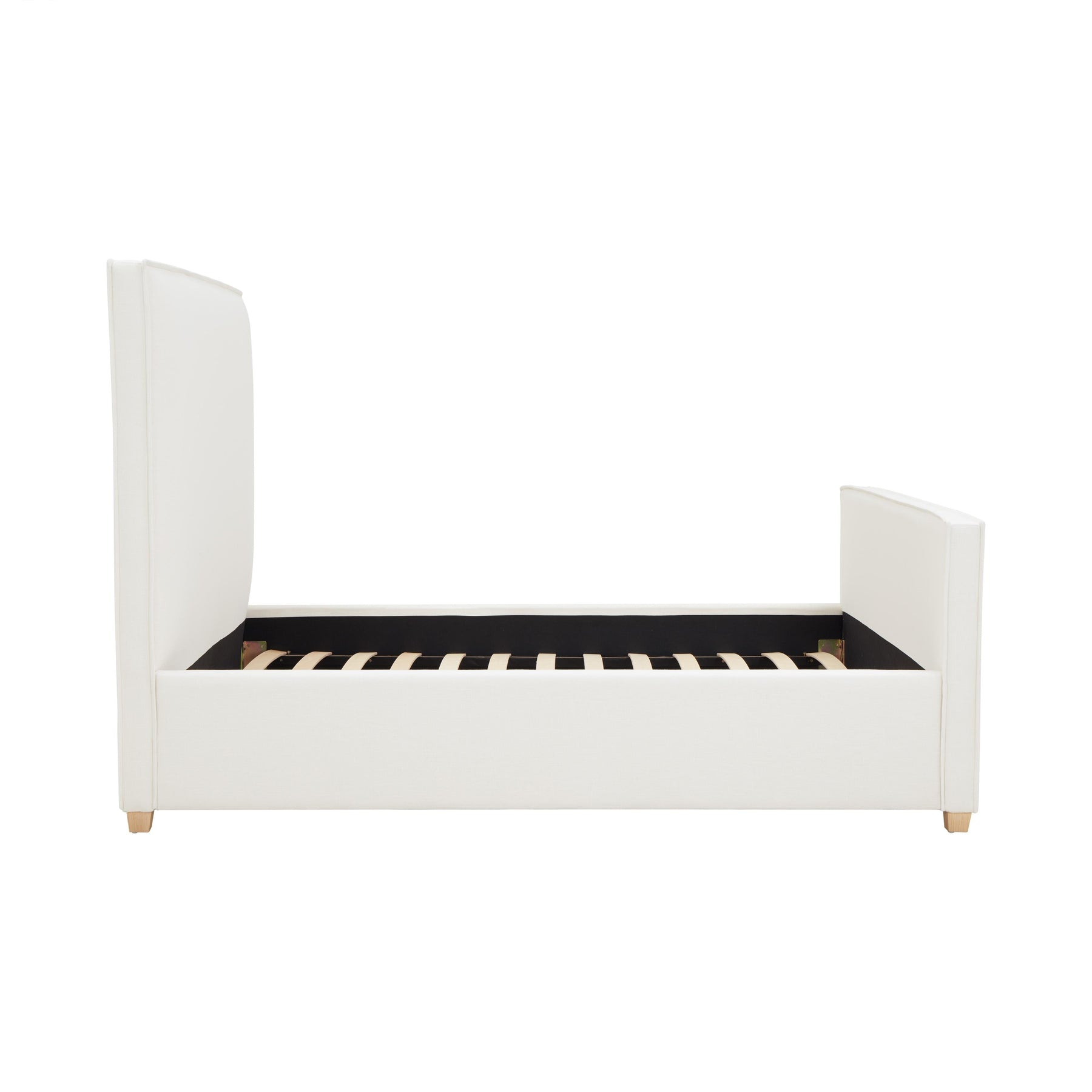 Bristol Park Ivory Contract-Grade Fabric Upholstered Bed