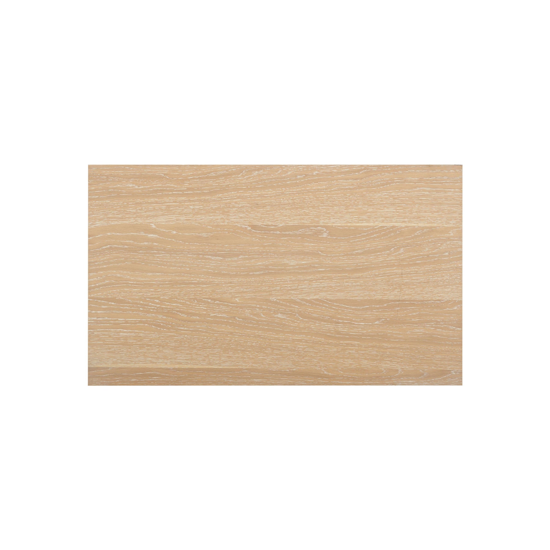 Bristol Park 30" Whitewashed Oak Wood 2-Drawer Nightstand