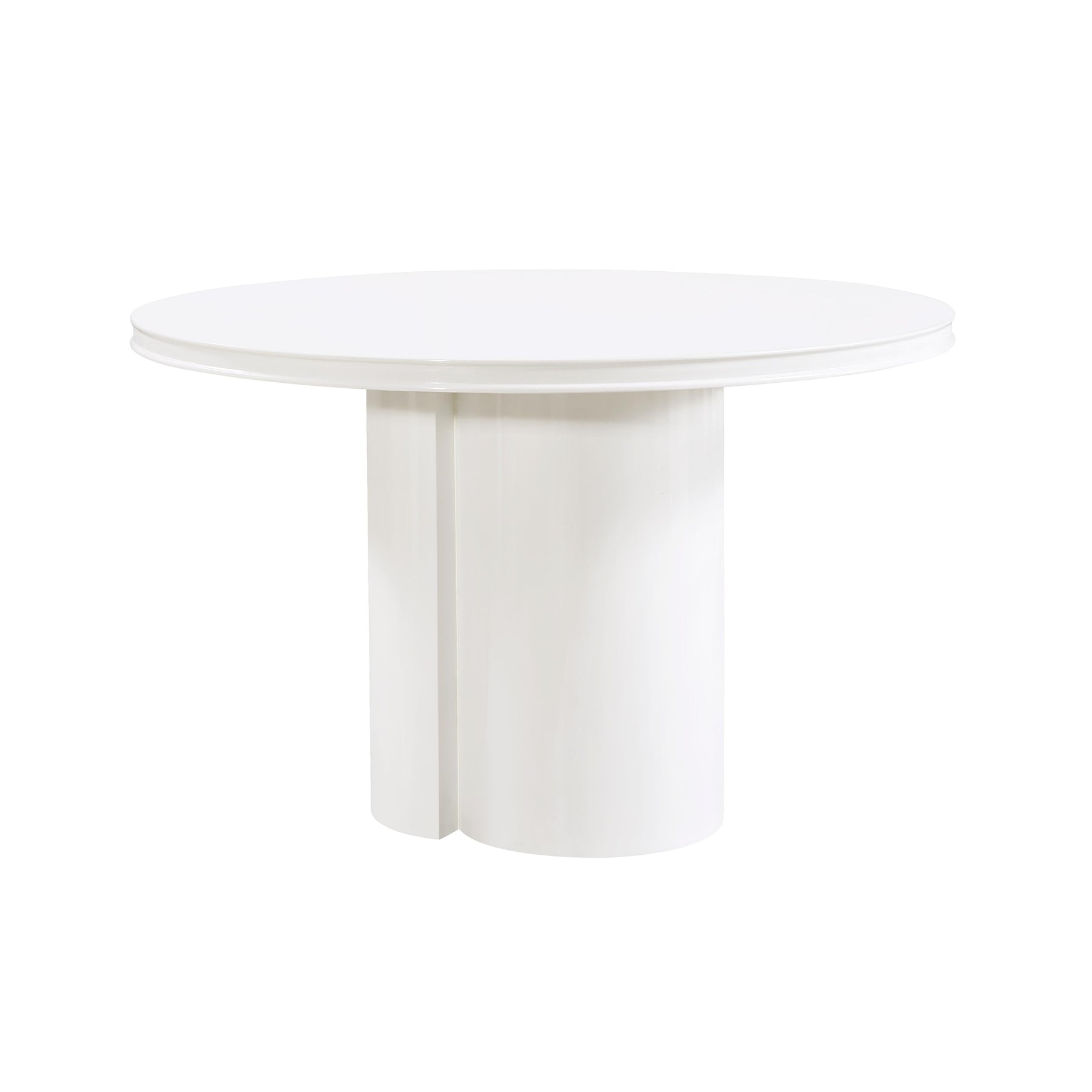 Elora 47" Lacquer Round Dining Table