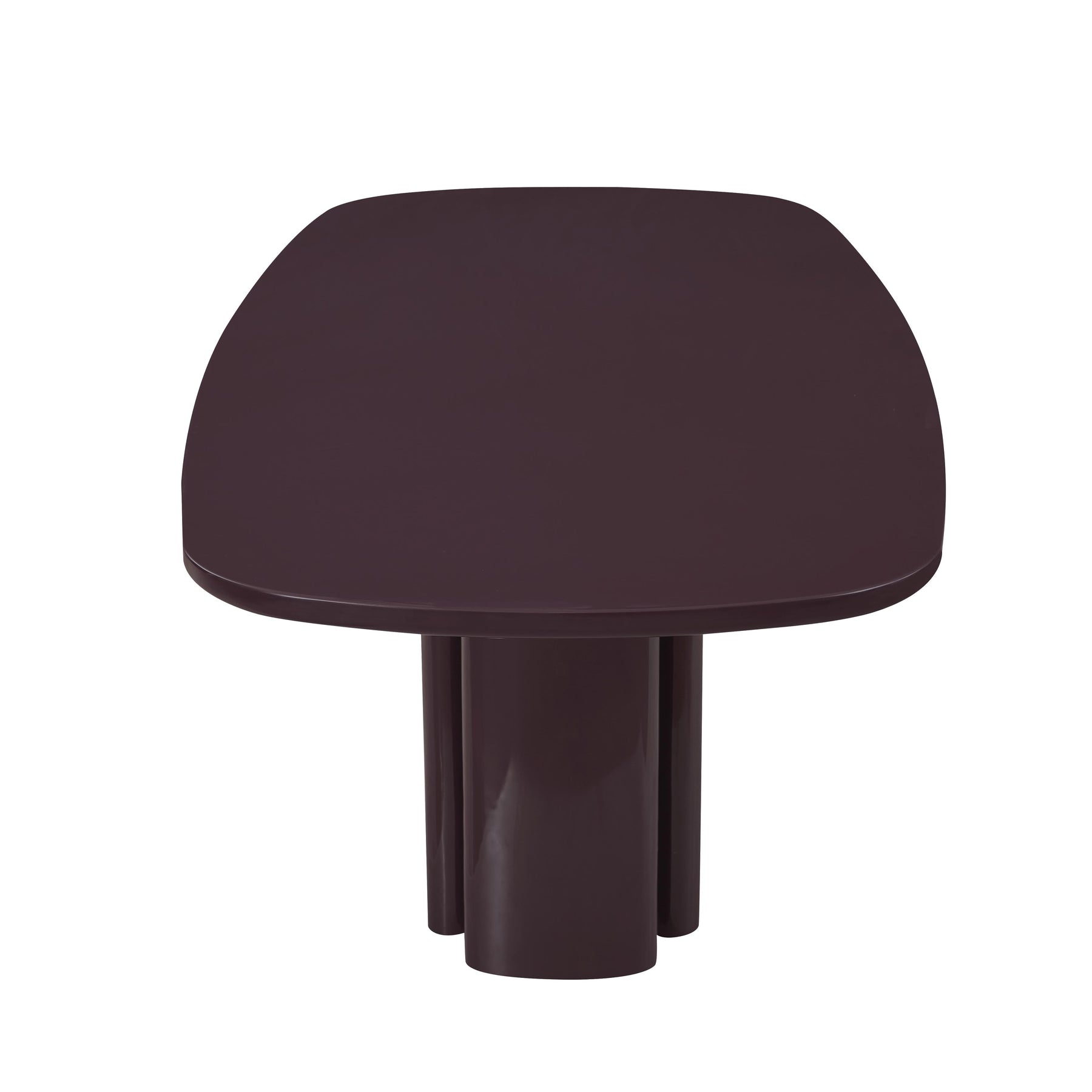 Zola 94.5" Lacquer Oval Dining Table