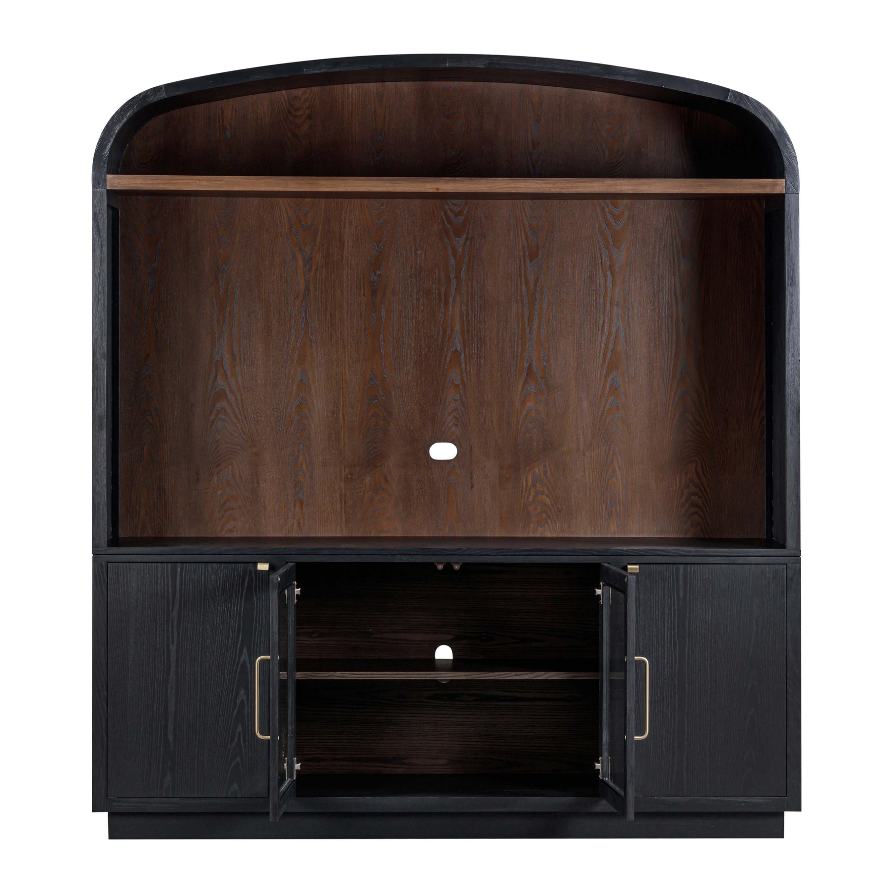 Marlow 77" Wood Entertainment Center