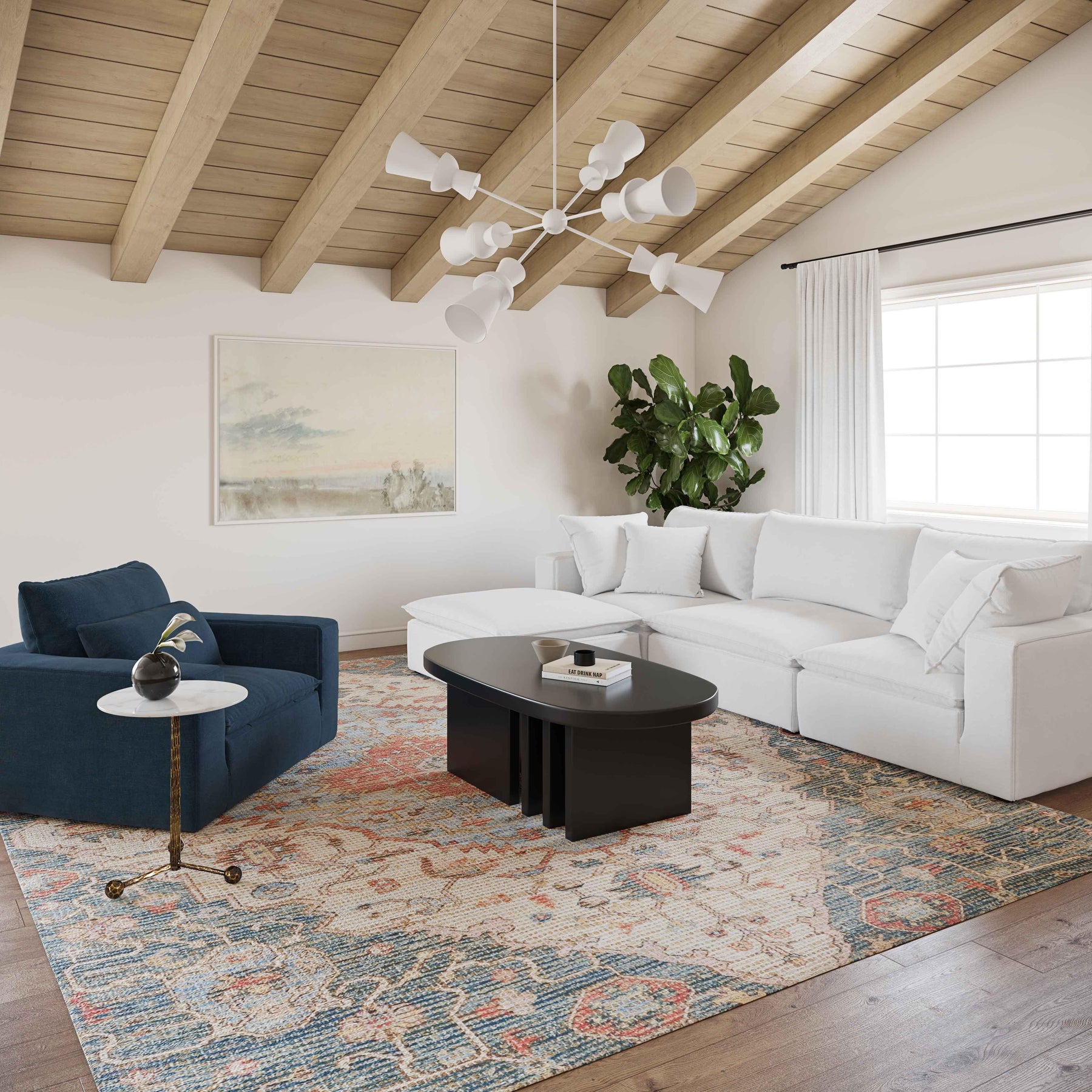 Cali Performance Fabric Armchair
