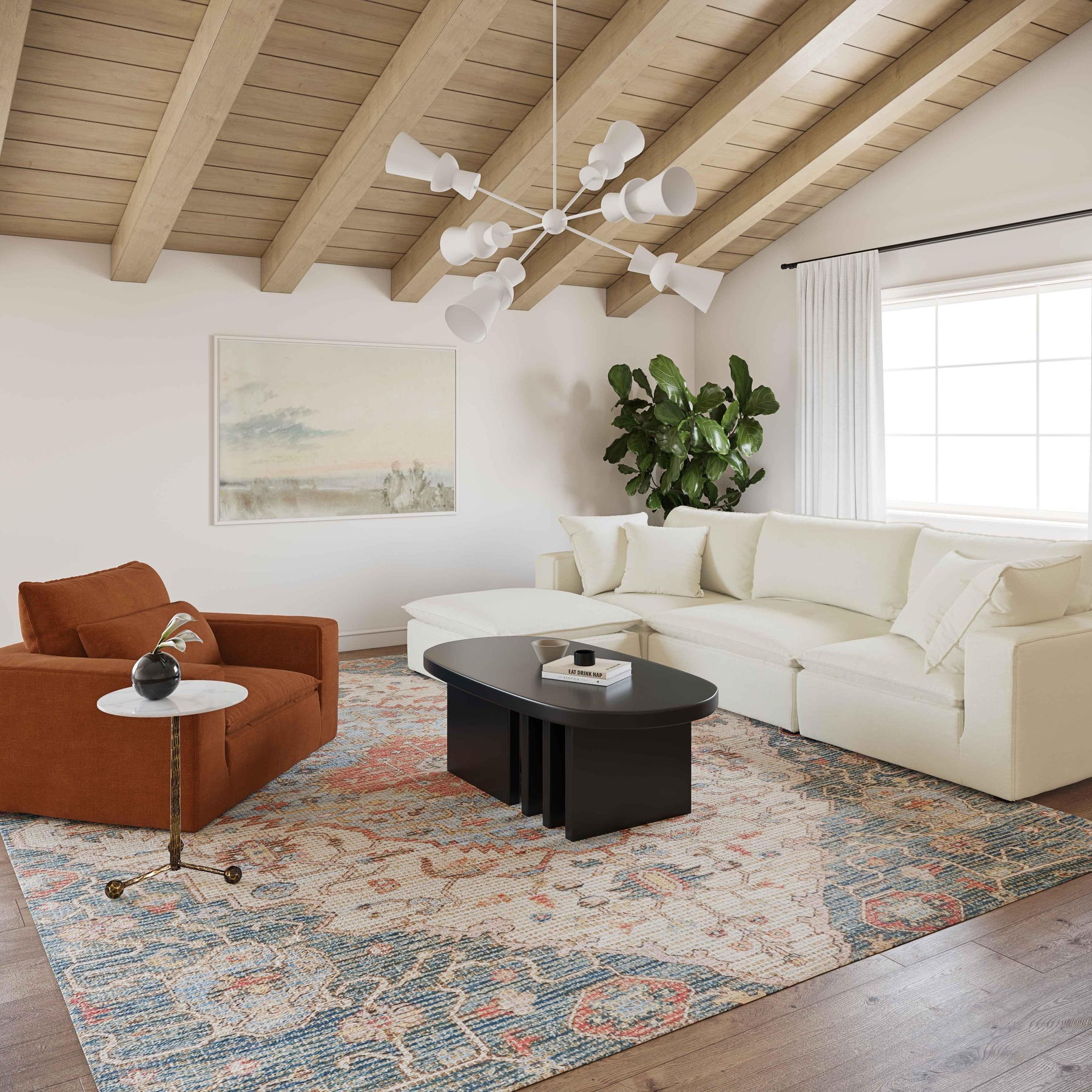Cali Performance Fabric Armchair
