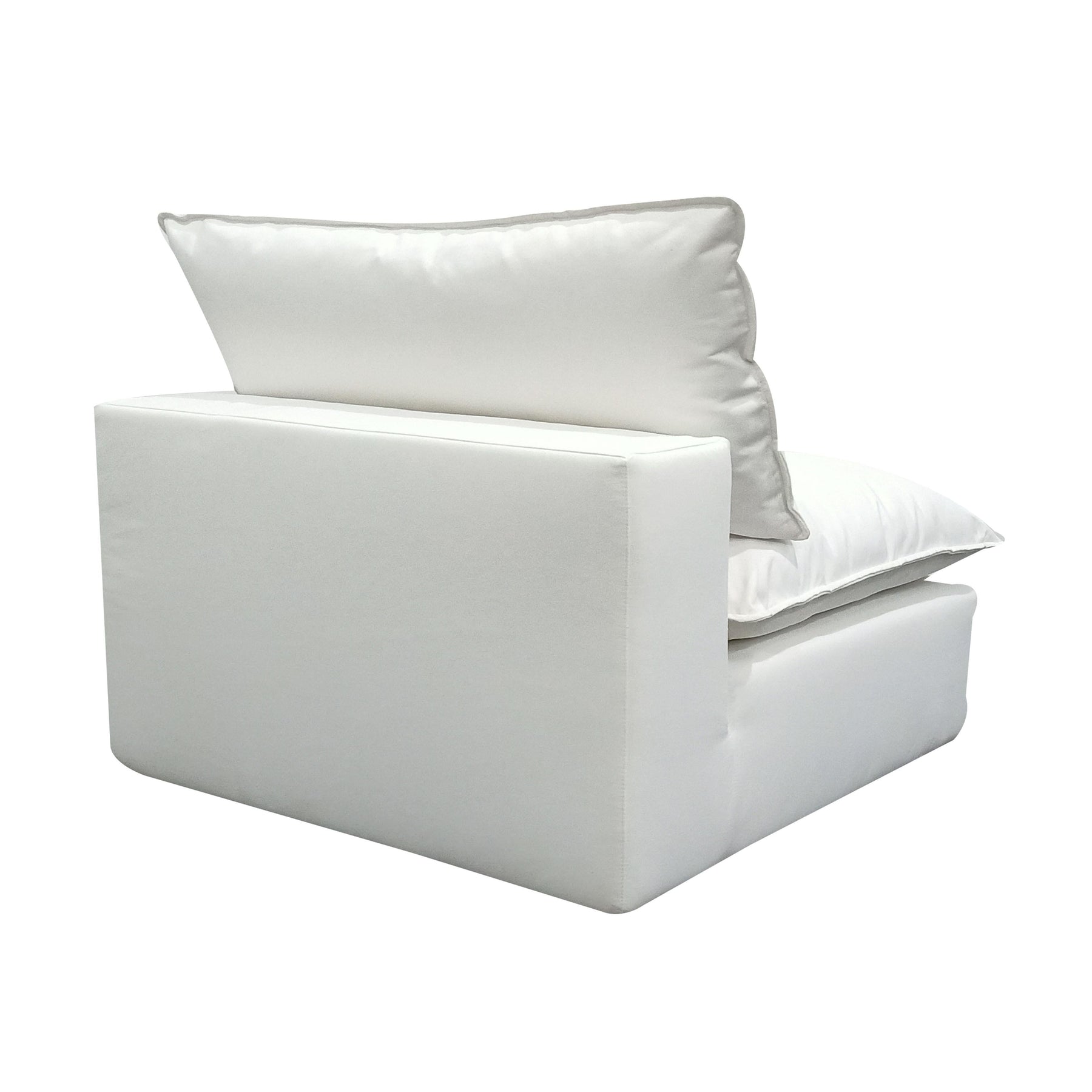 Cali Performance Fabric Modular Armless Chair