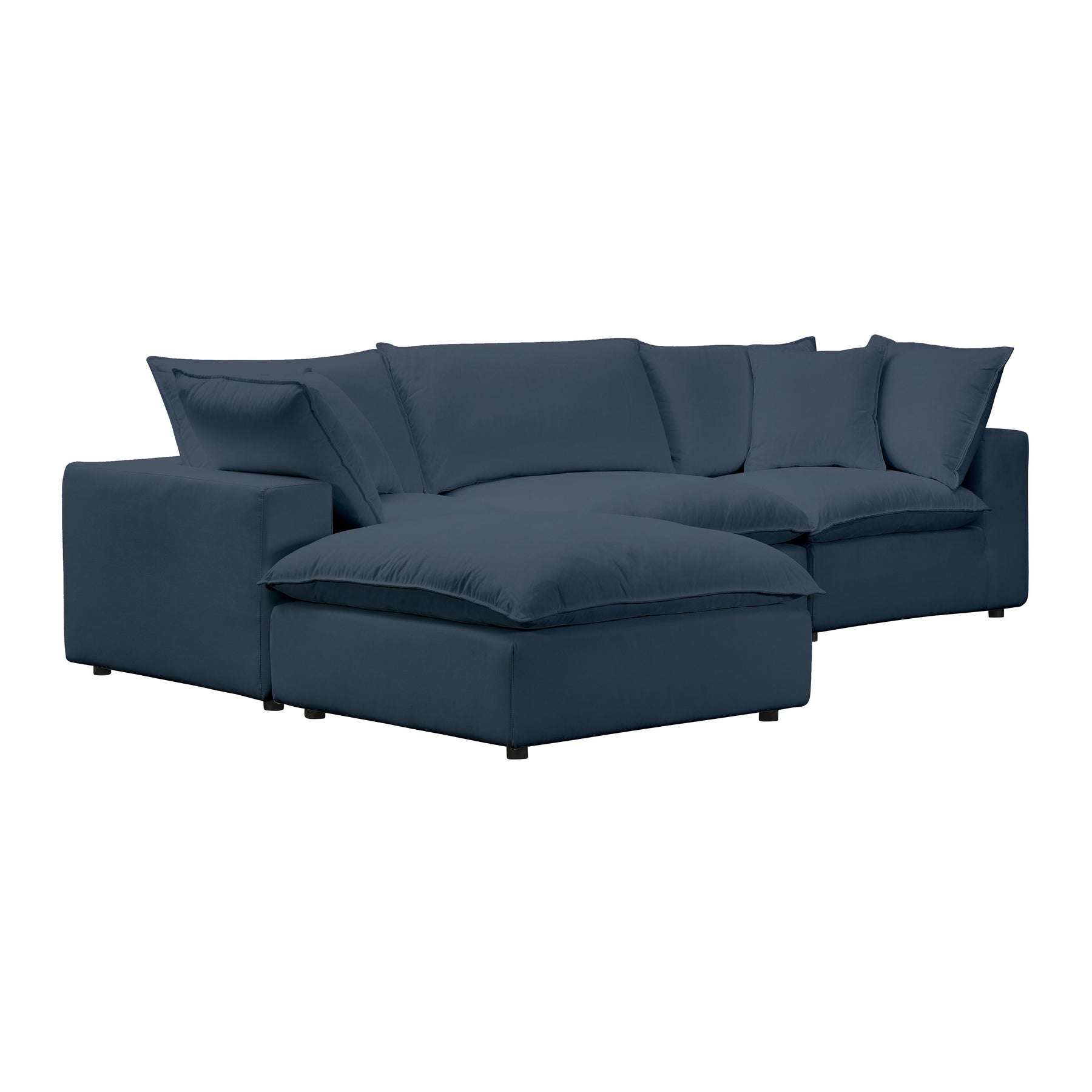Cali Performance Fabric Ottoman
