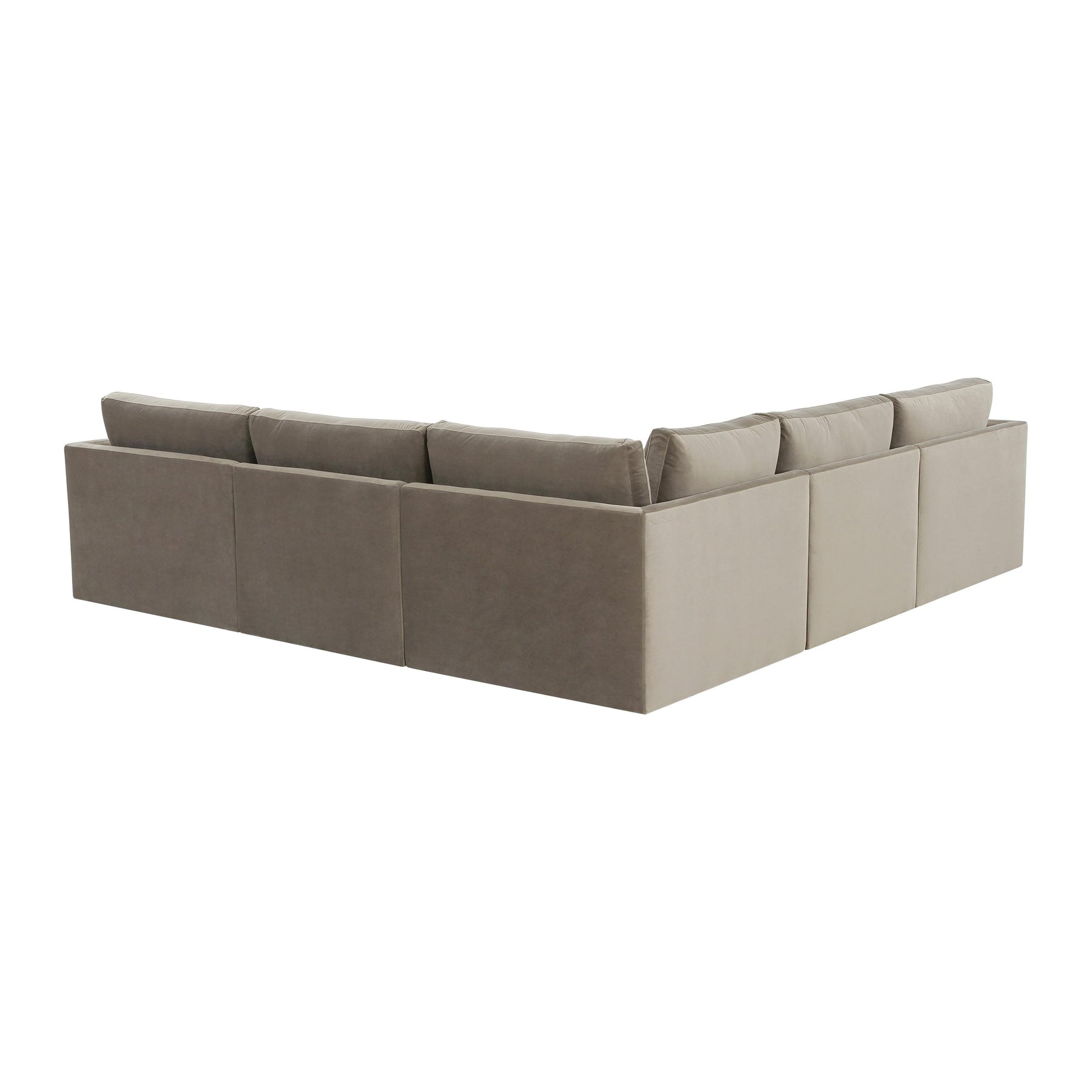 Willow 5-Piece Performance Velvet Modular L Sectional