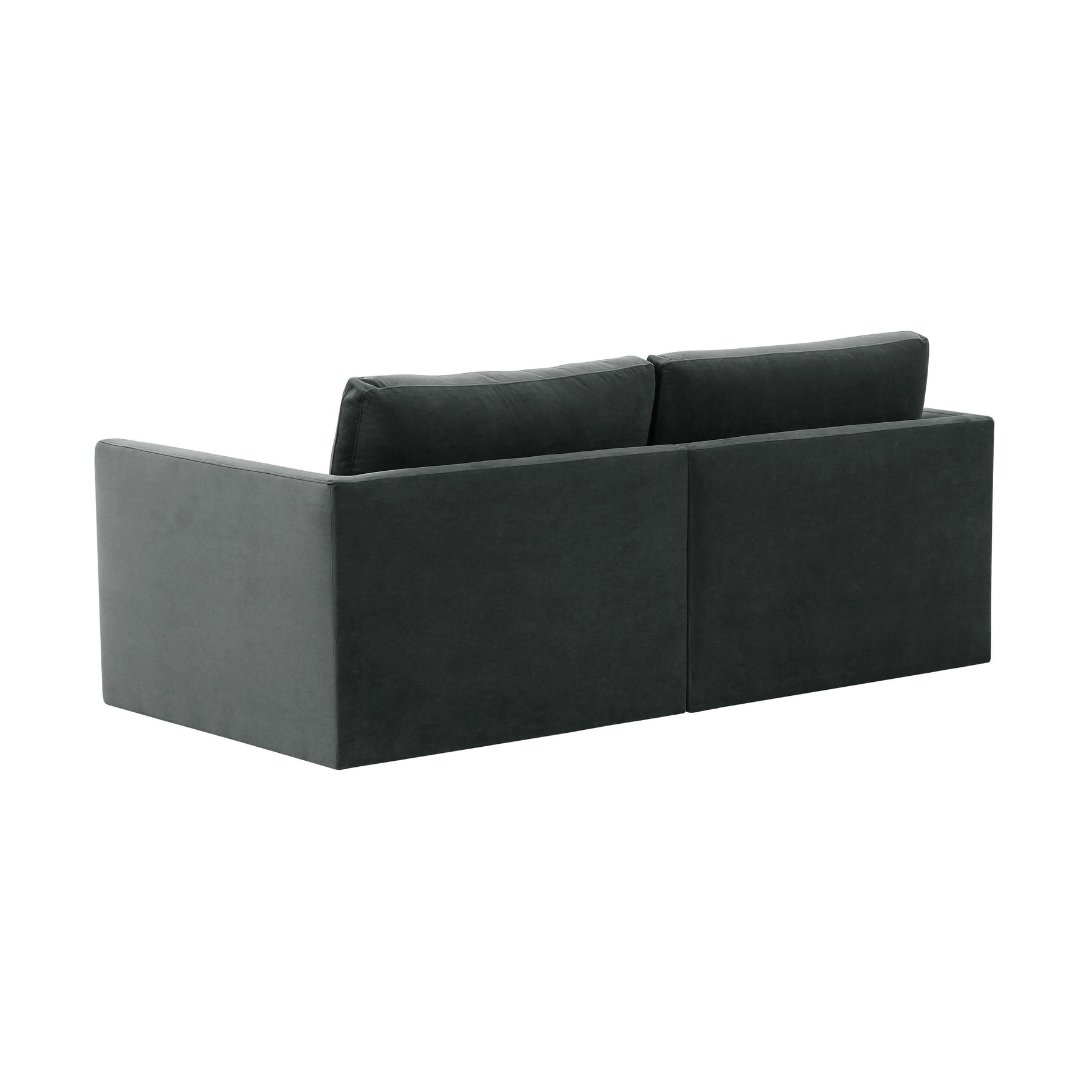 Willow 74" Performance Velvet Modular Loveseat