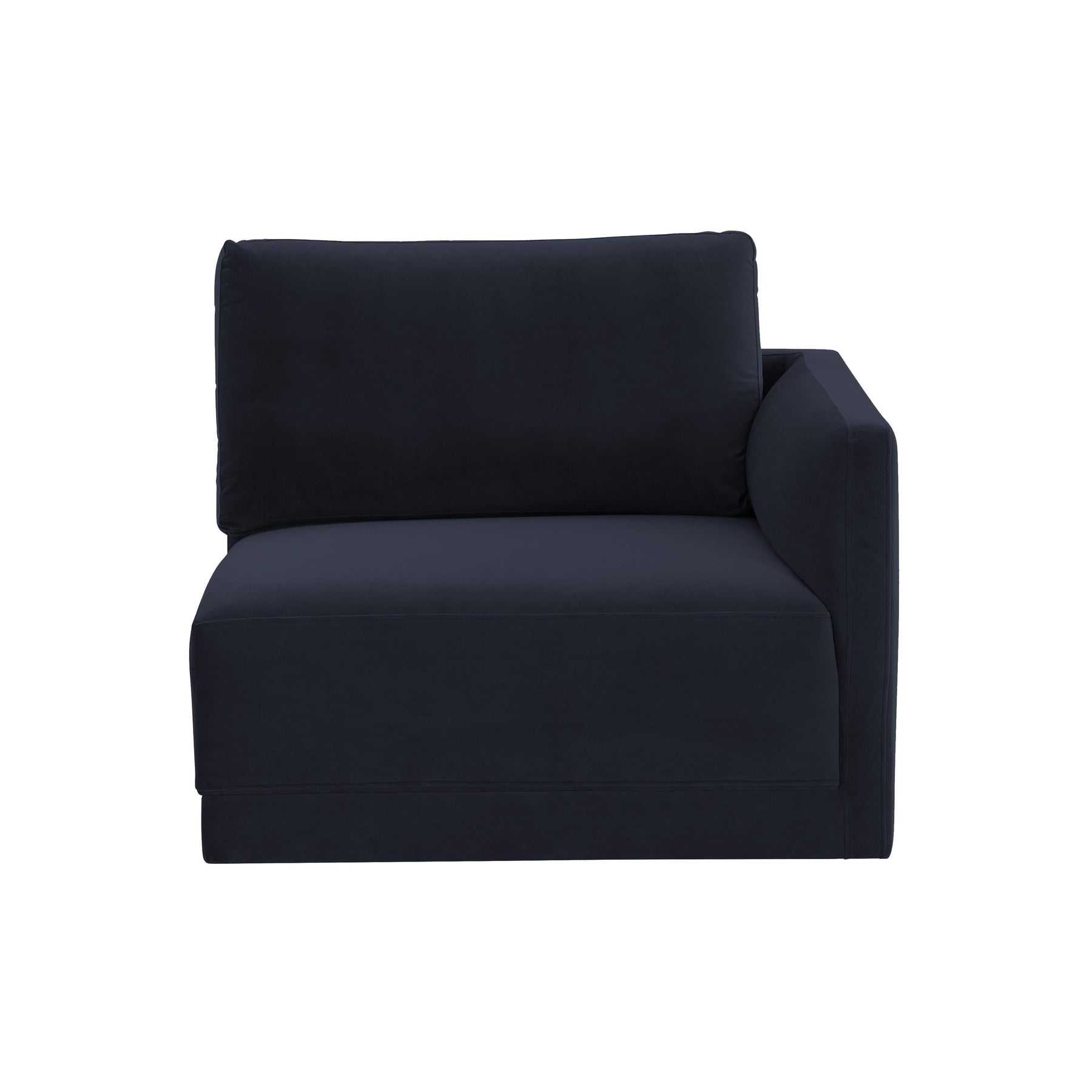 Willow Performance Velvet Modular RAF Corner Chair