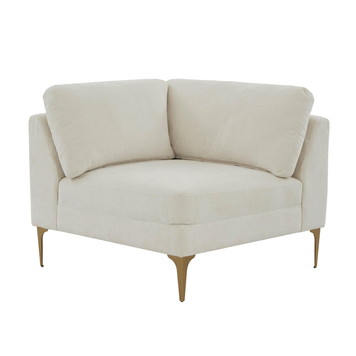 Serena Performance Velvet Modular Corner Seat