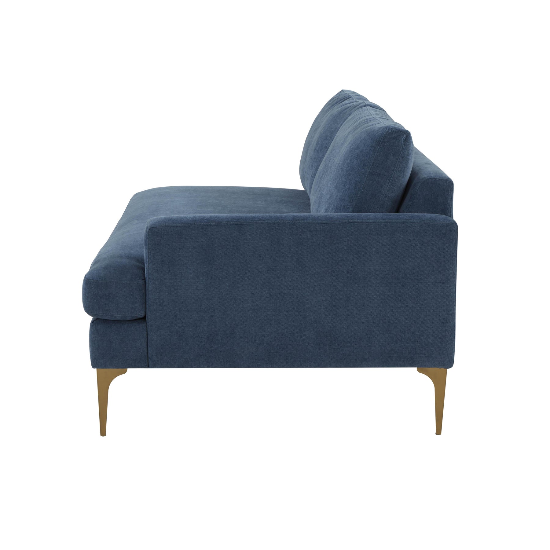 Serena 68" Performance Velvet Modular Loveseat