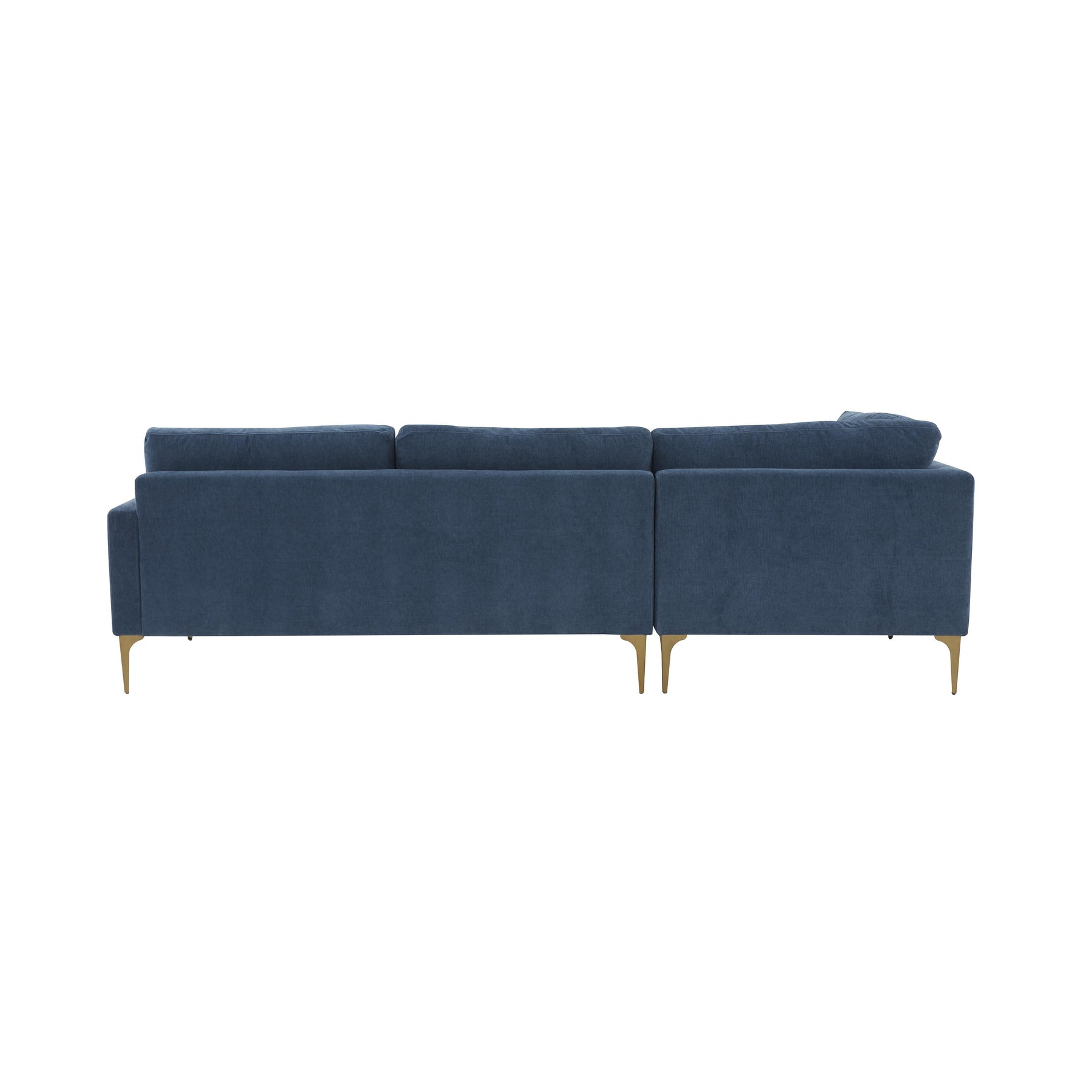 Serena 3-Piece Performance Velvet Chaise Sectional