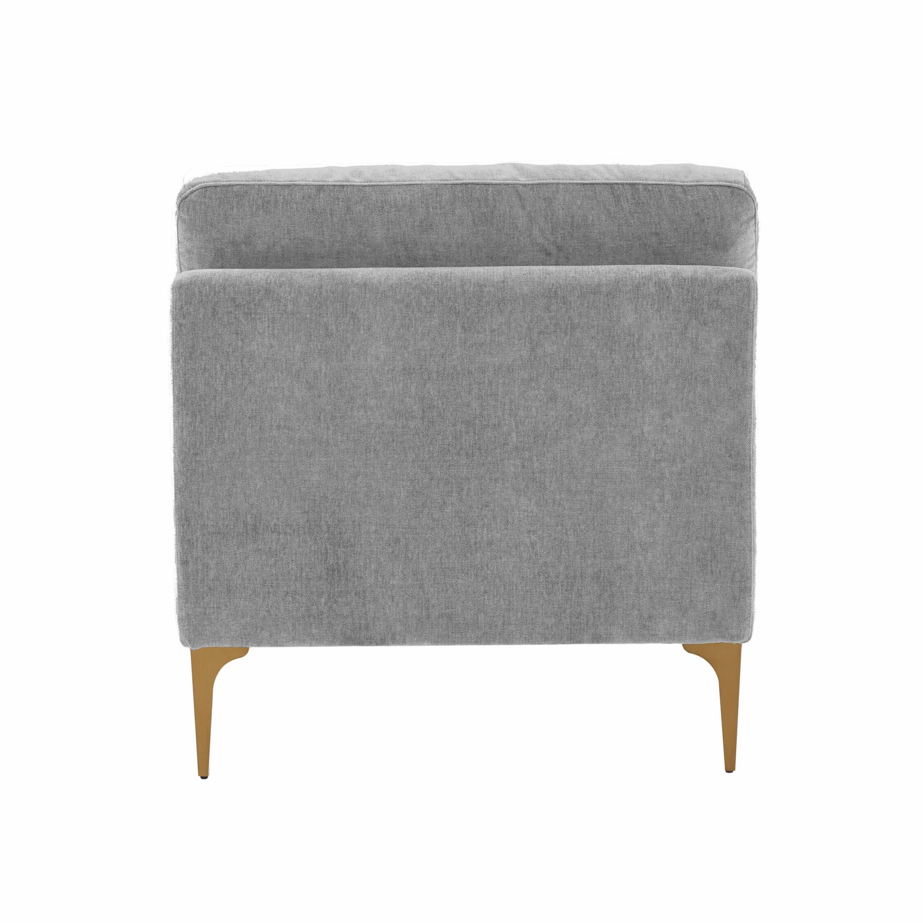Serena Performance Velvet Modular Armless Chair