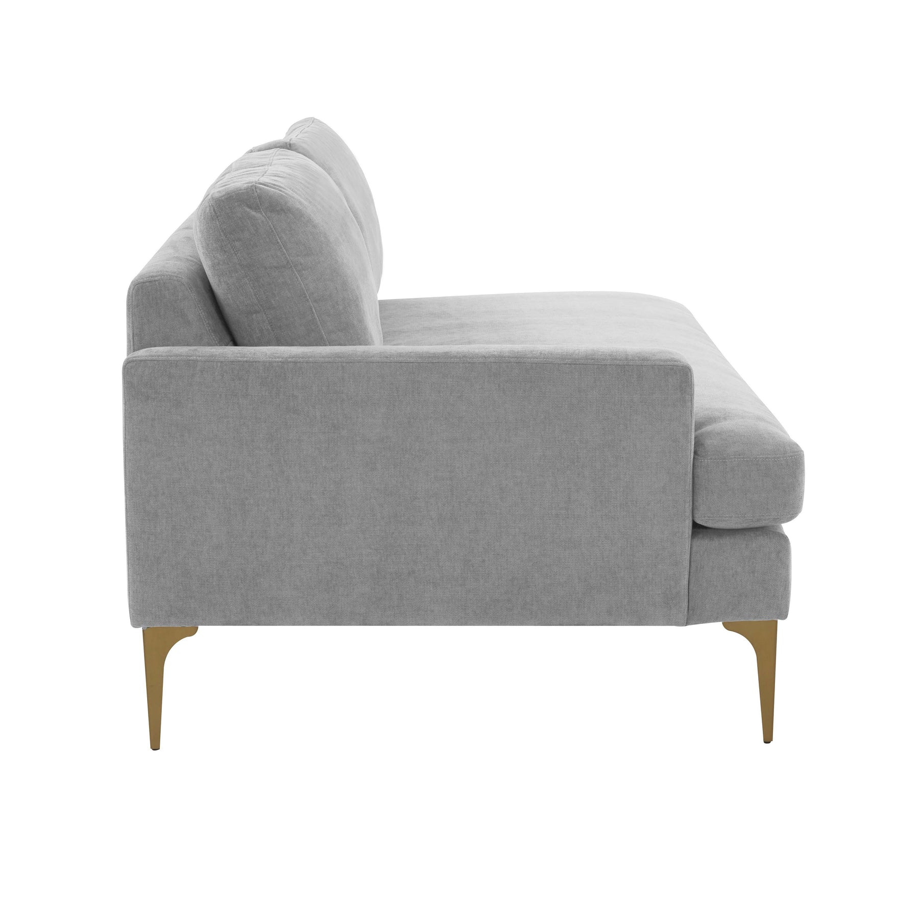 Serena 68" Performance Velvet Modular Loveseat