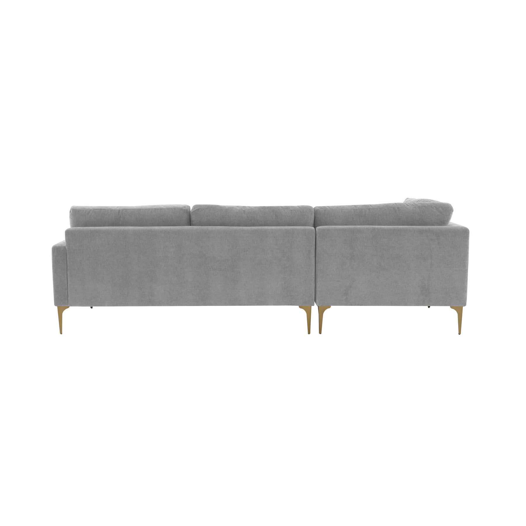 Serena 3-Piece Performance Velvet Chaise Sectional