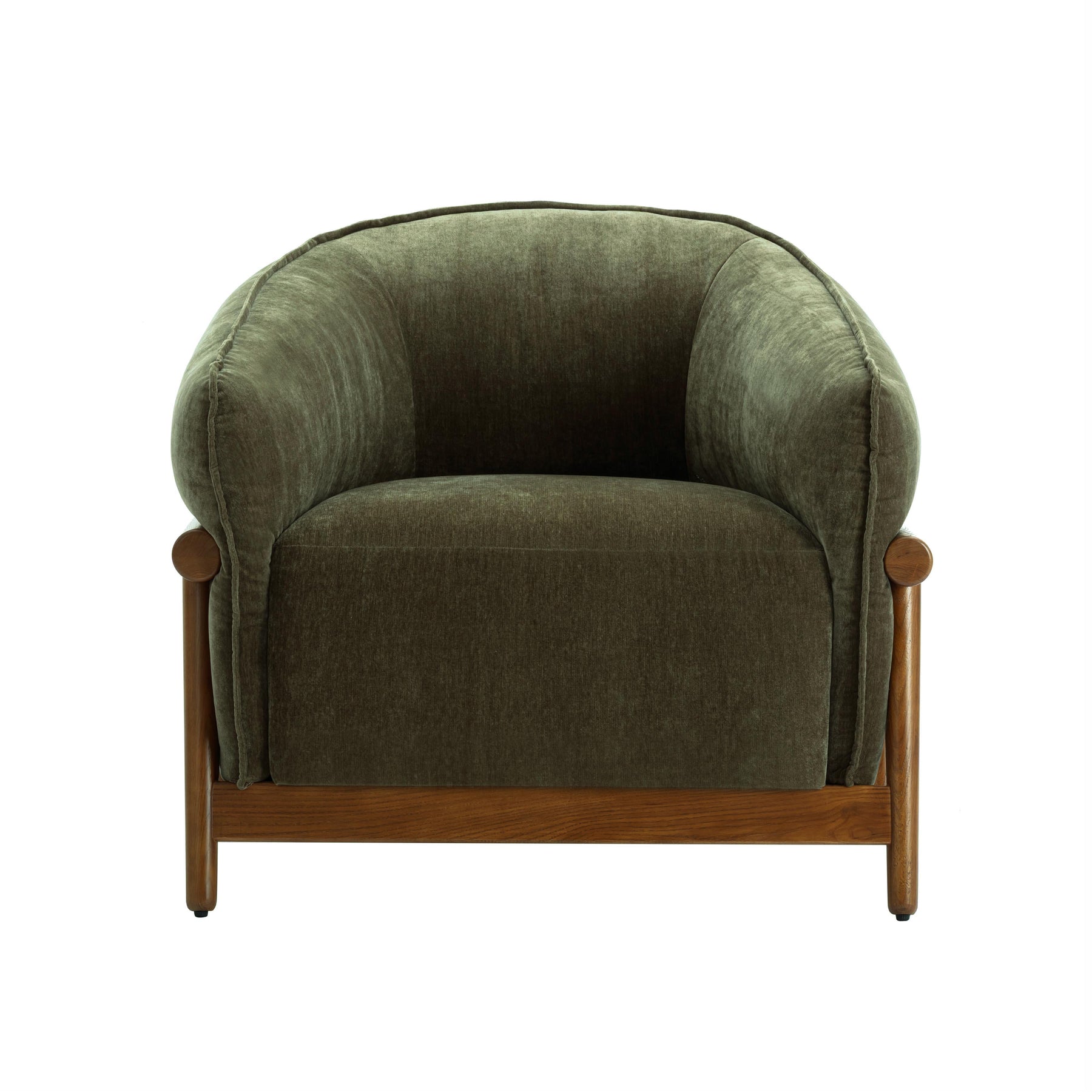 Piedmont Upcycled Contract-Grade Chenille Accent Chair