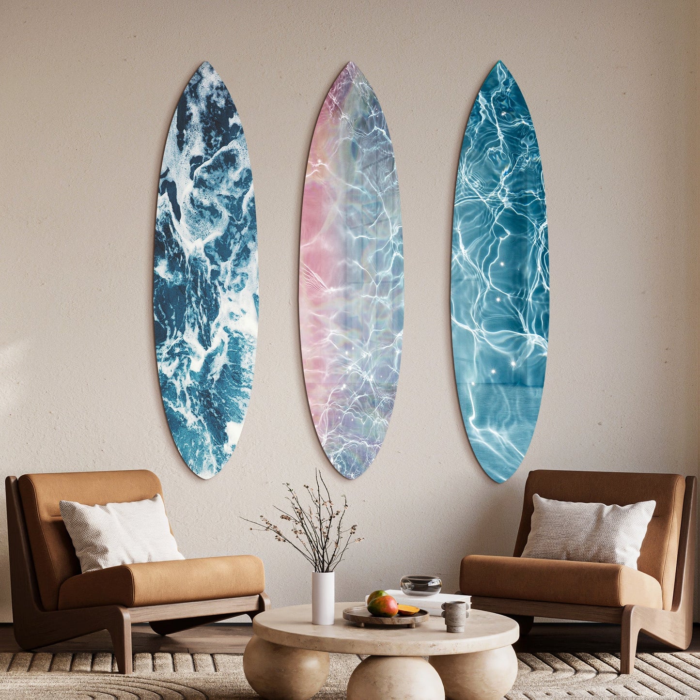 Liquid Light | Surfboard Gallery Wall
