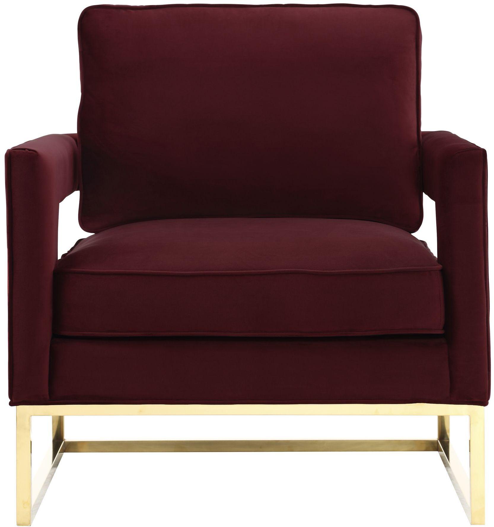 Avery Performance Velvet Accent Chair