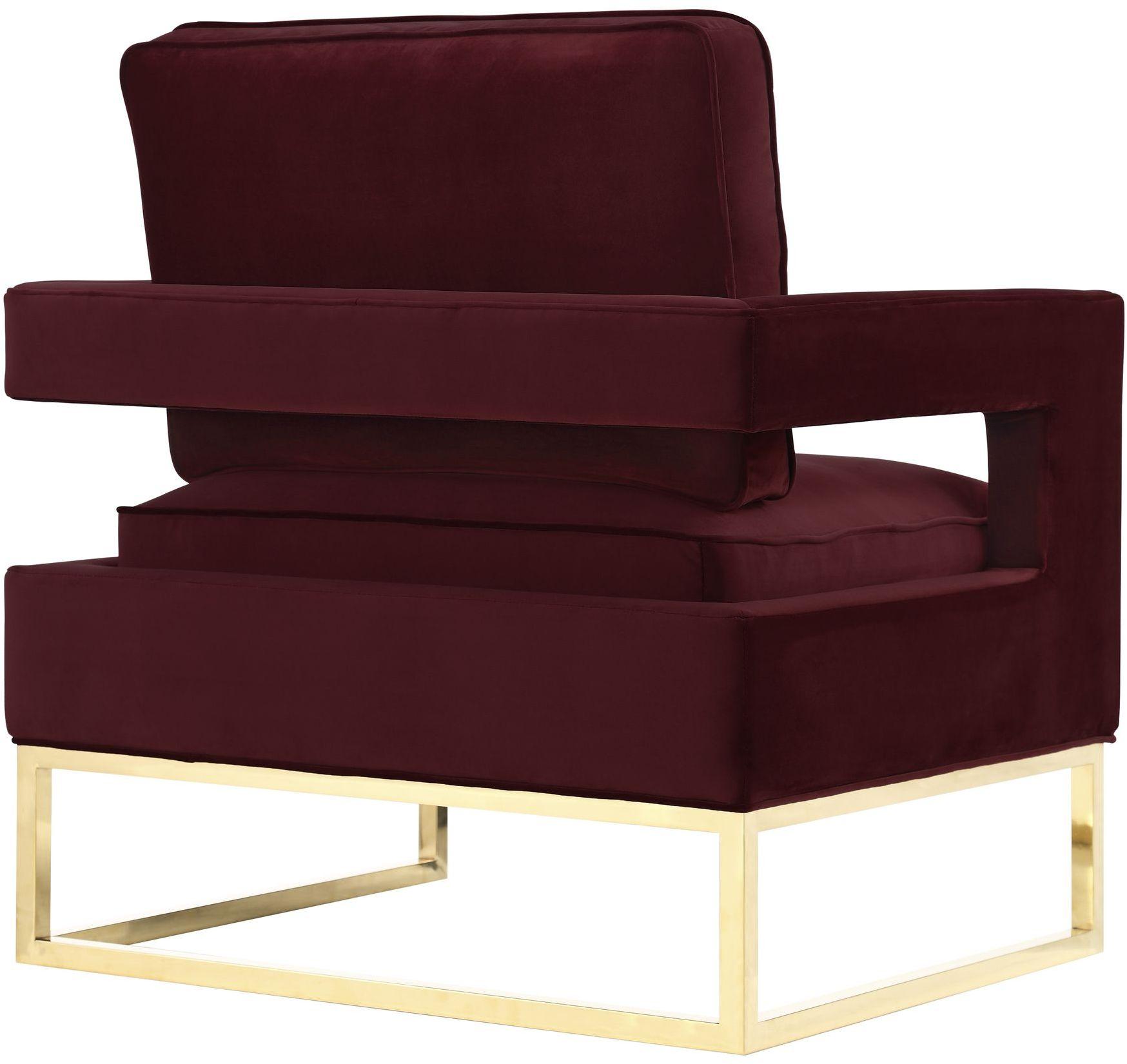 Avery Performance Velvet Accent Chair