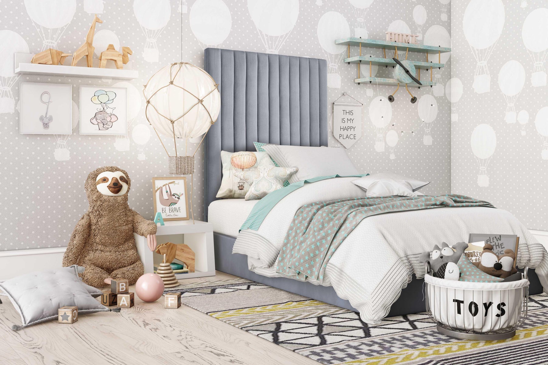 Arabelle Performance Velvet Bed