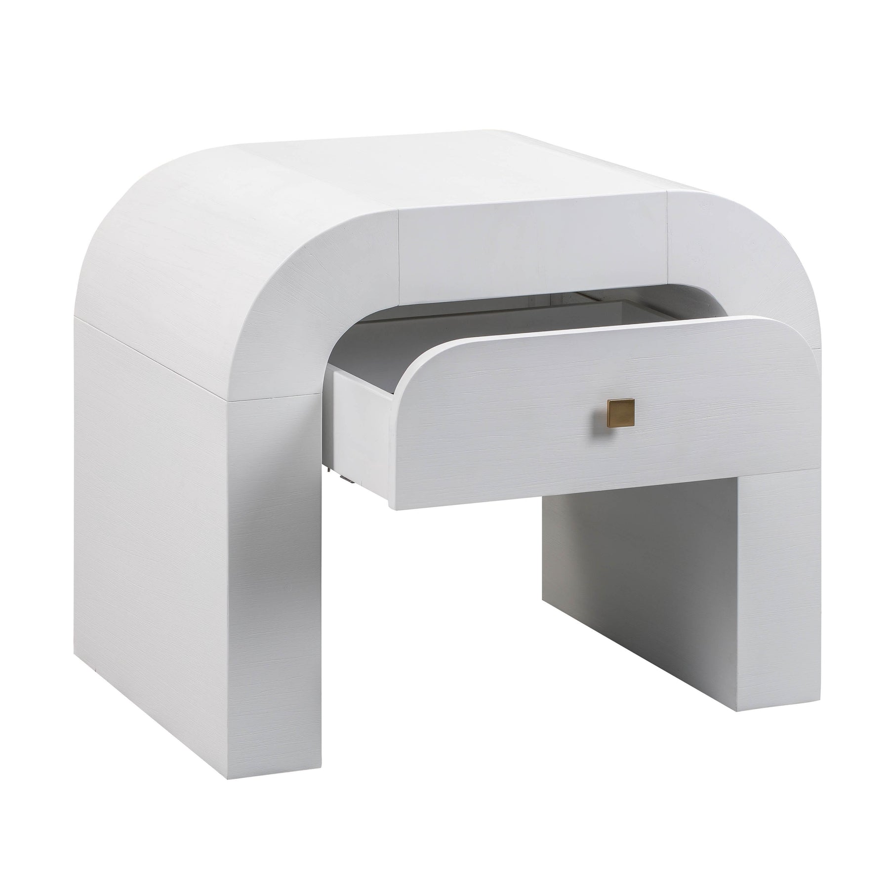 Hump 26" Arched Nightstand With Drawer