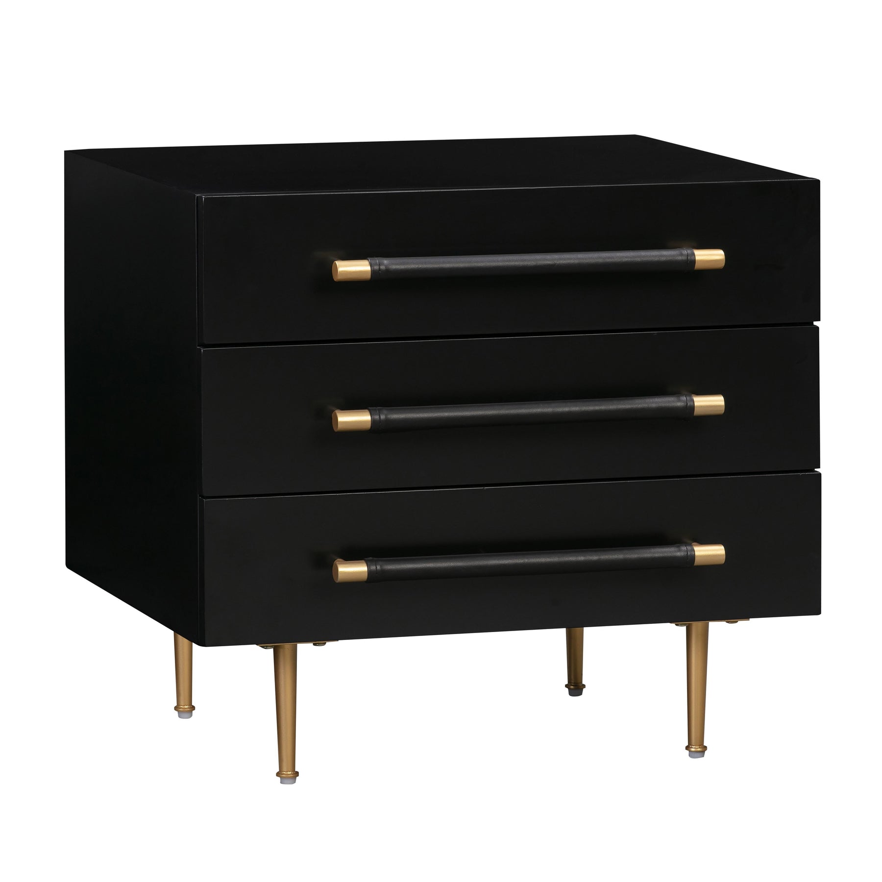 Trident 28" 3-Drawer Nightstand