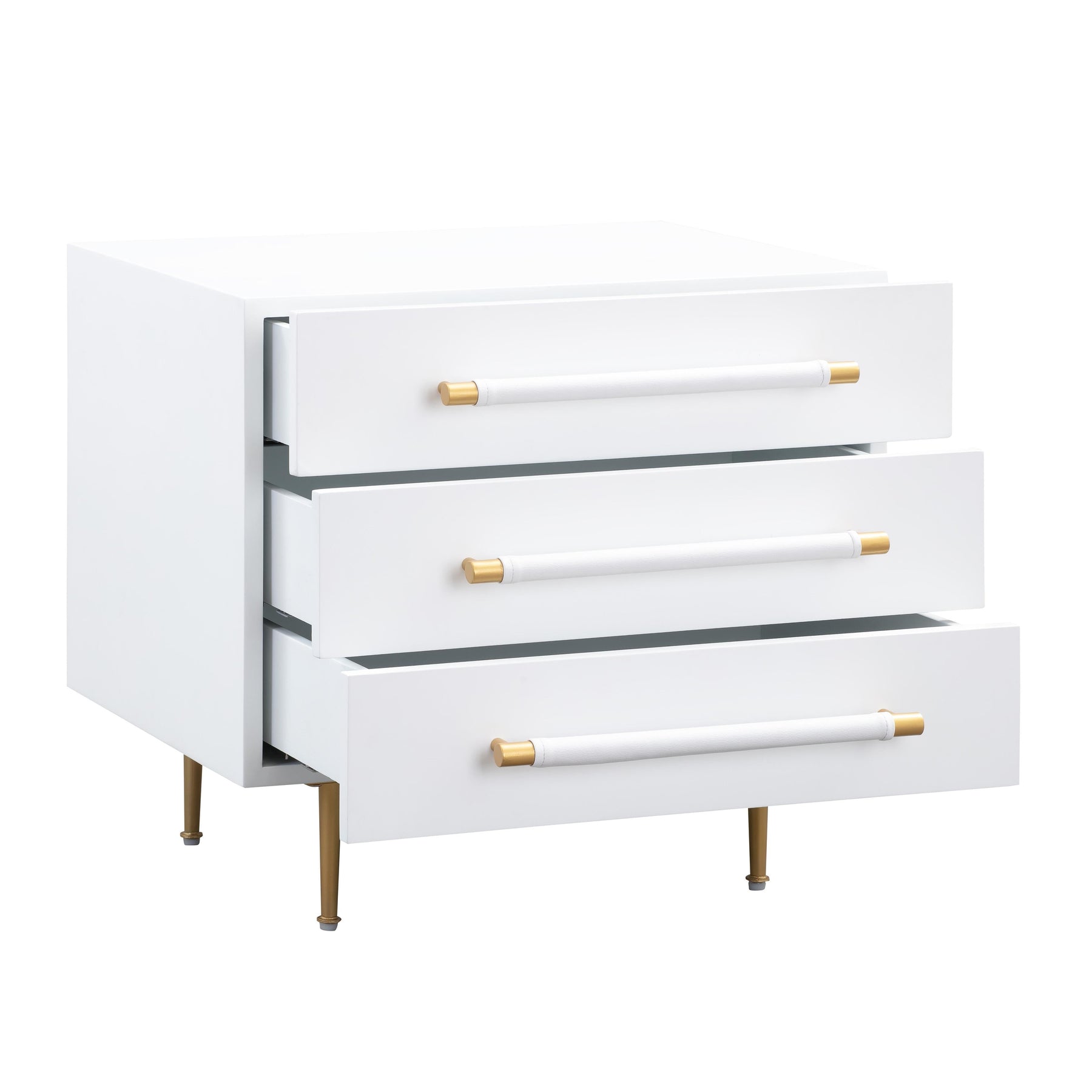 Trident 28" 3-Drawer Nightstand