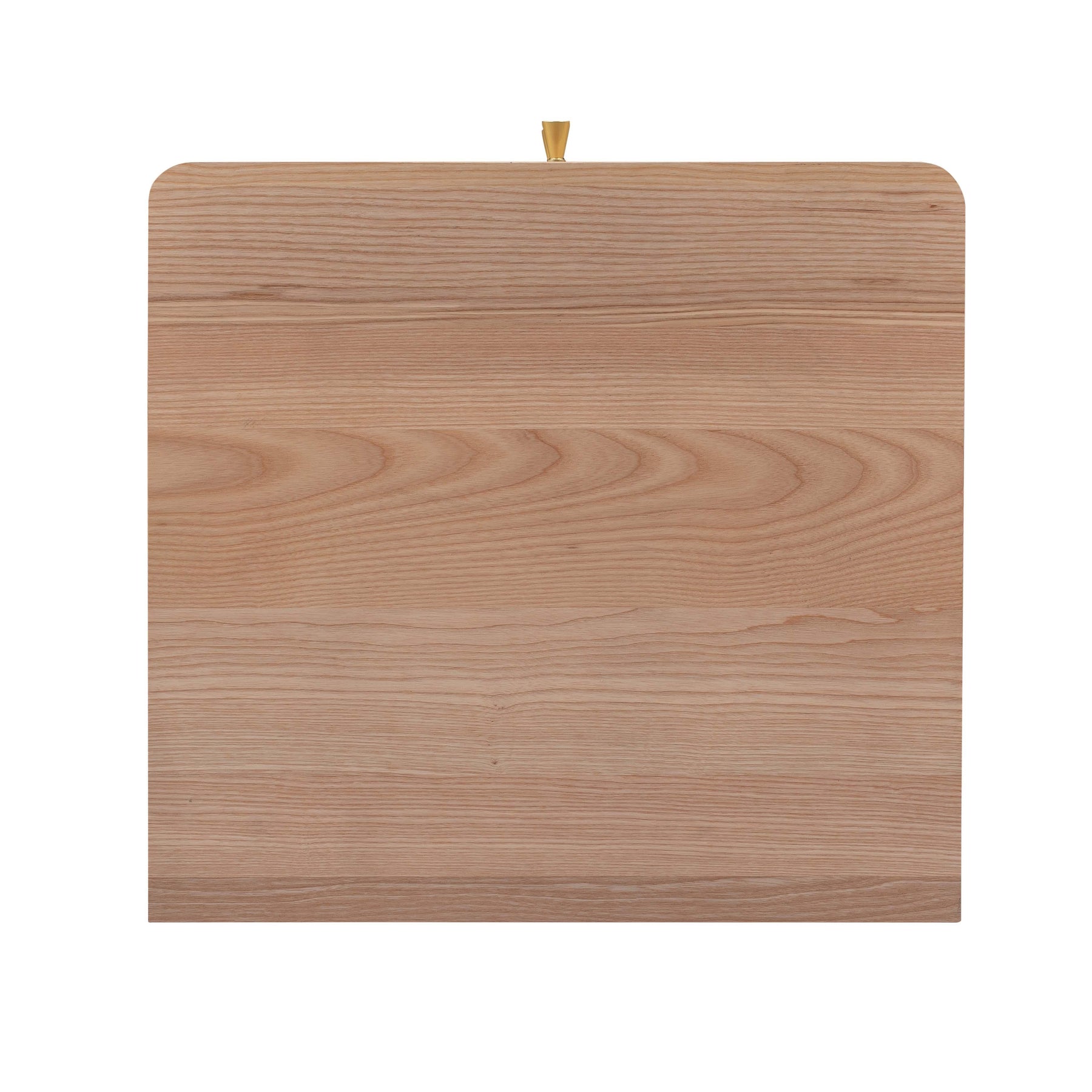 Carmen 19" Natural Ash and Cane 2-Drawer Nightstand