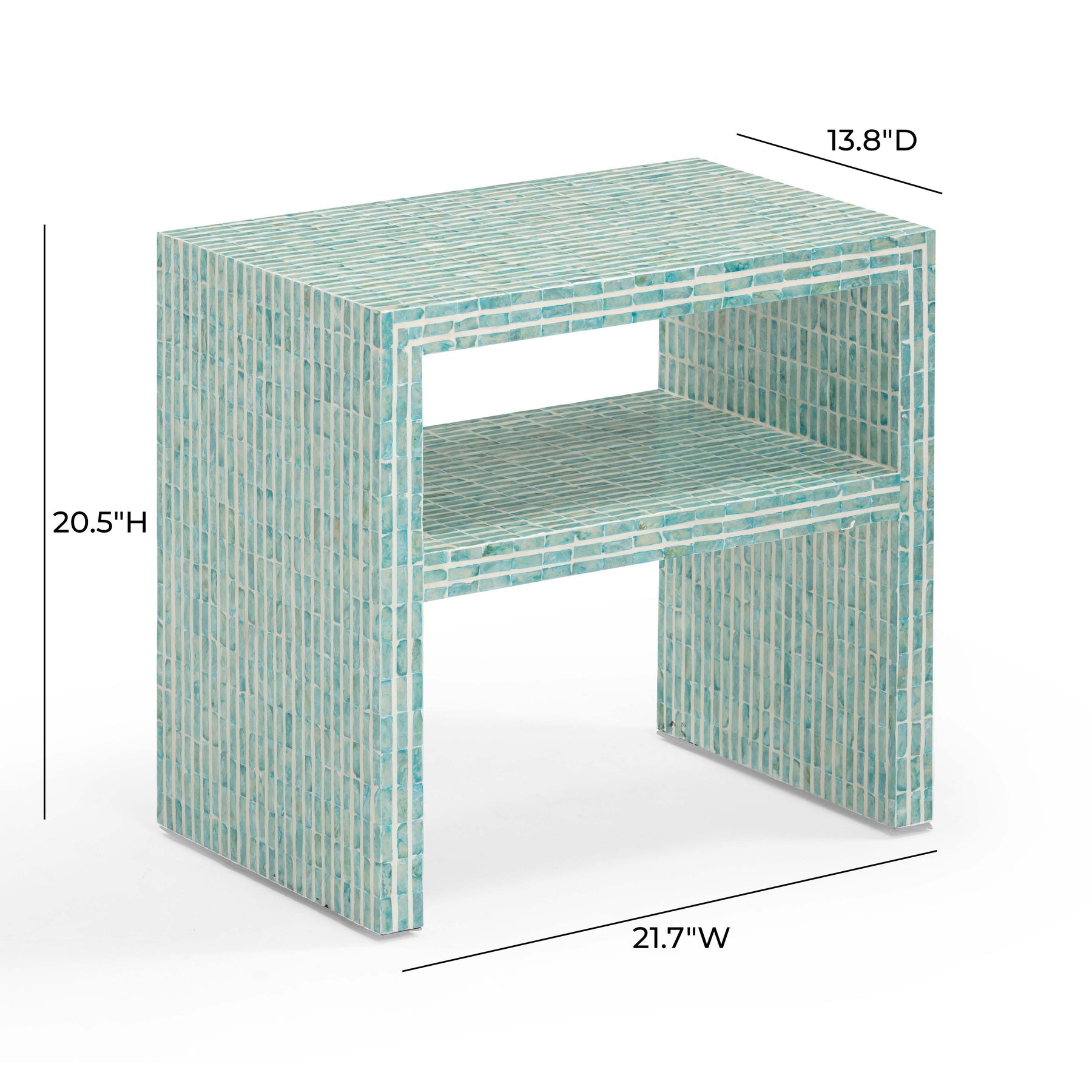 Derry 22" Capiz Shell Nightstand