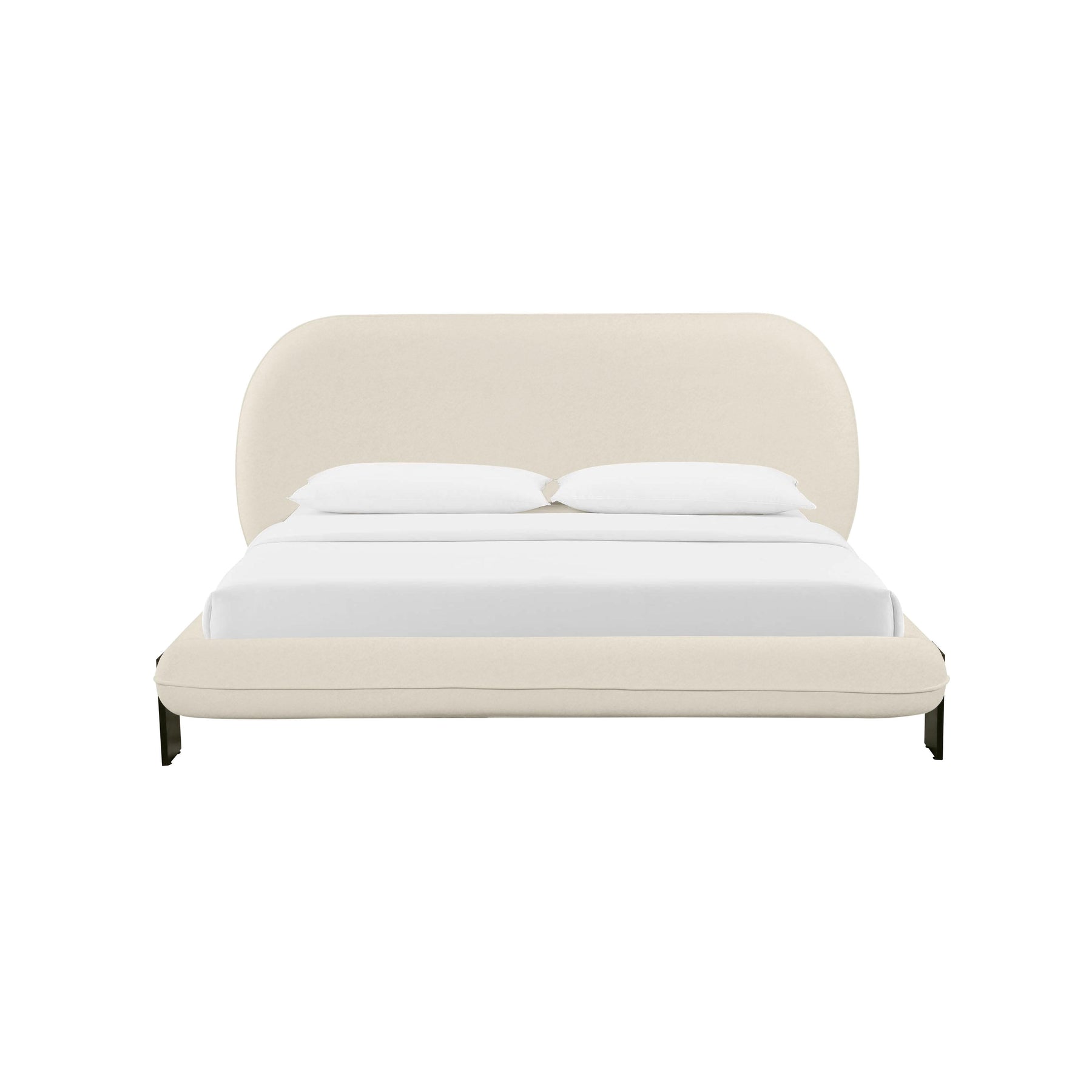 Ophelia Cream Performance Faux Wool Bed