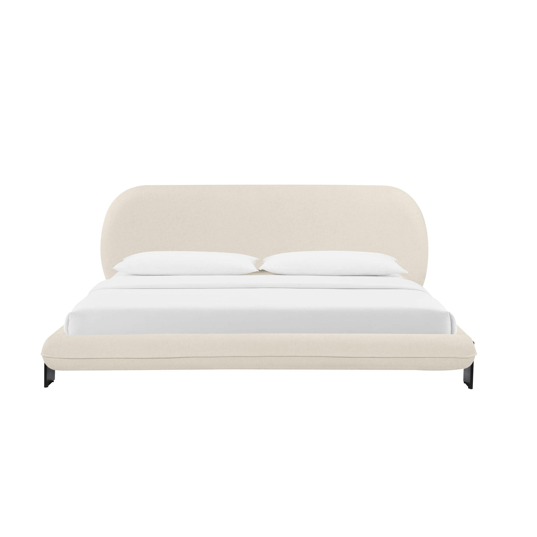 Ophelia Cream Performance Faux Wool Bed