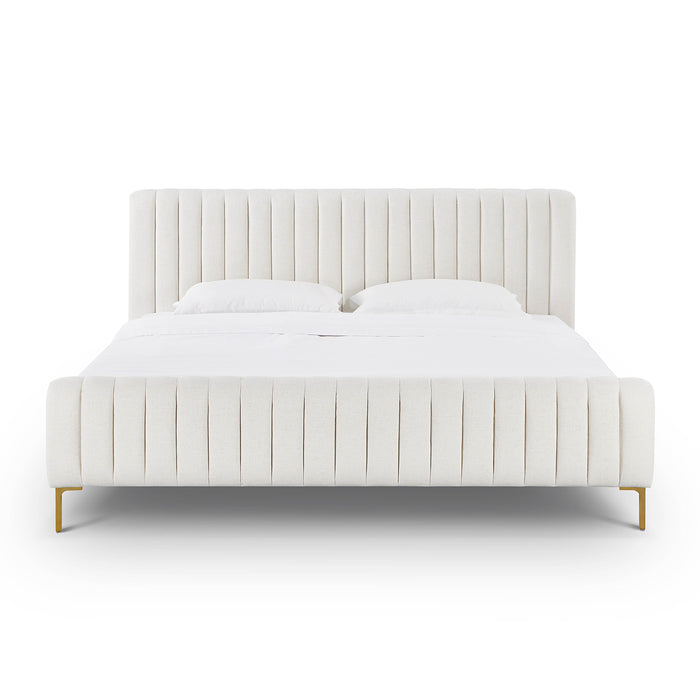 Angela Upcycled Performance Linen Bed