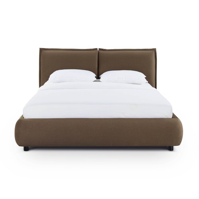 Mel Performance Faux Mohair Velvet Bed