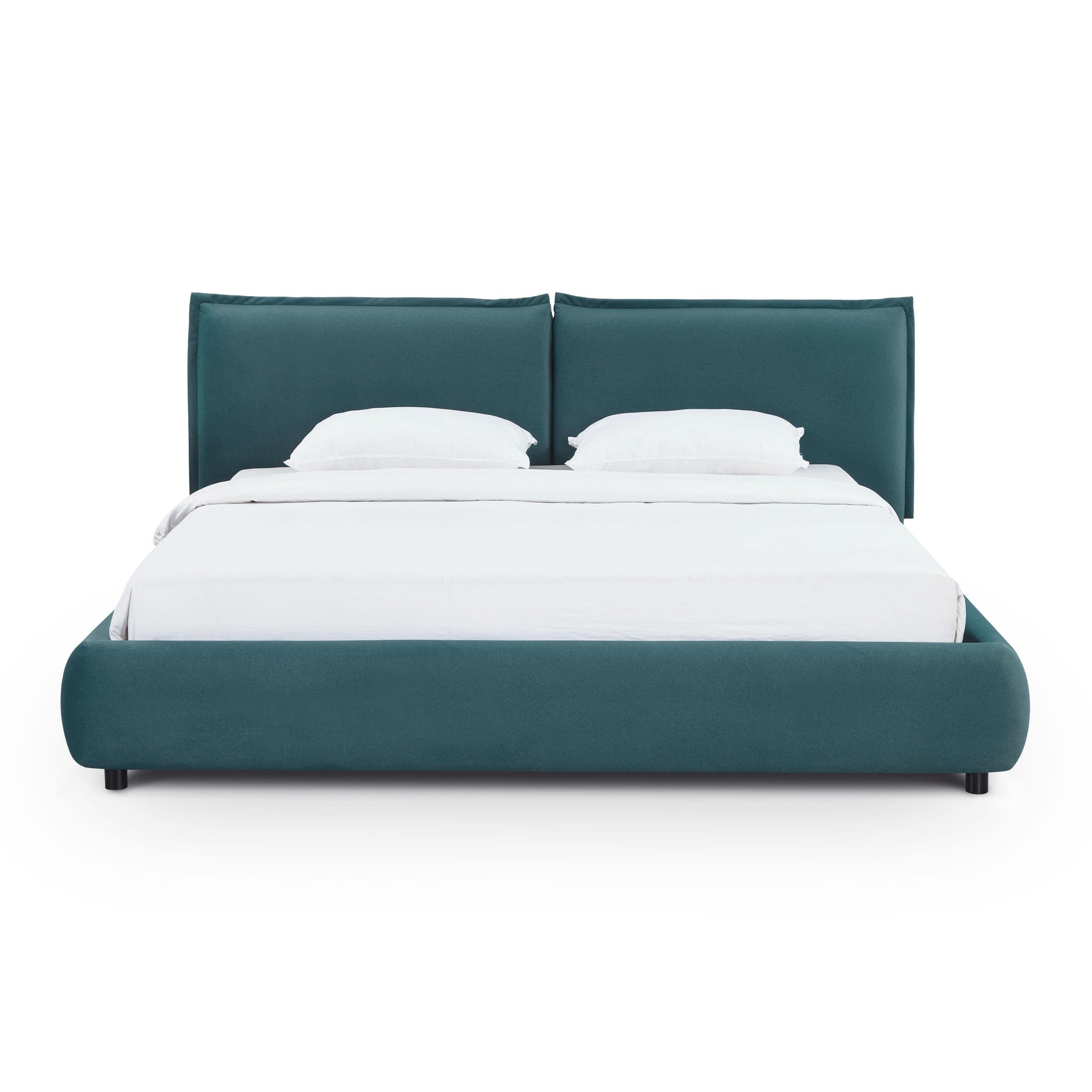 Mel Performance Faux Mohair Velvet Bed