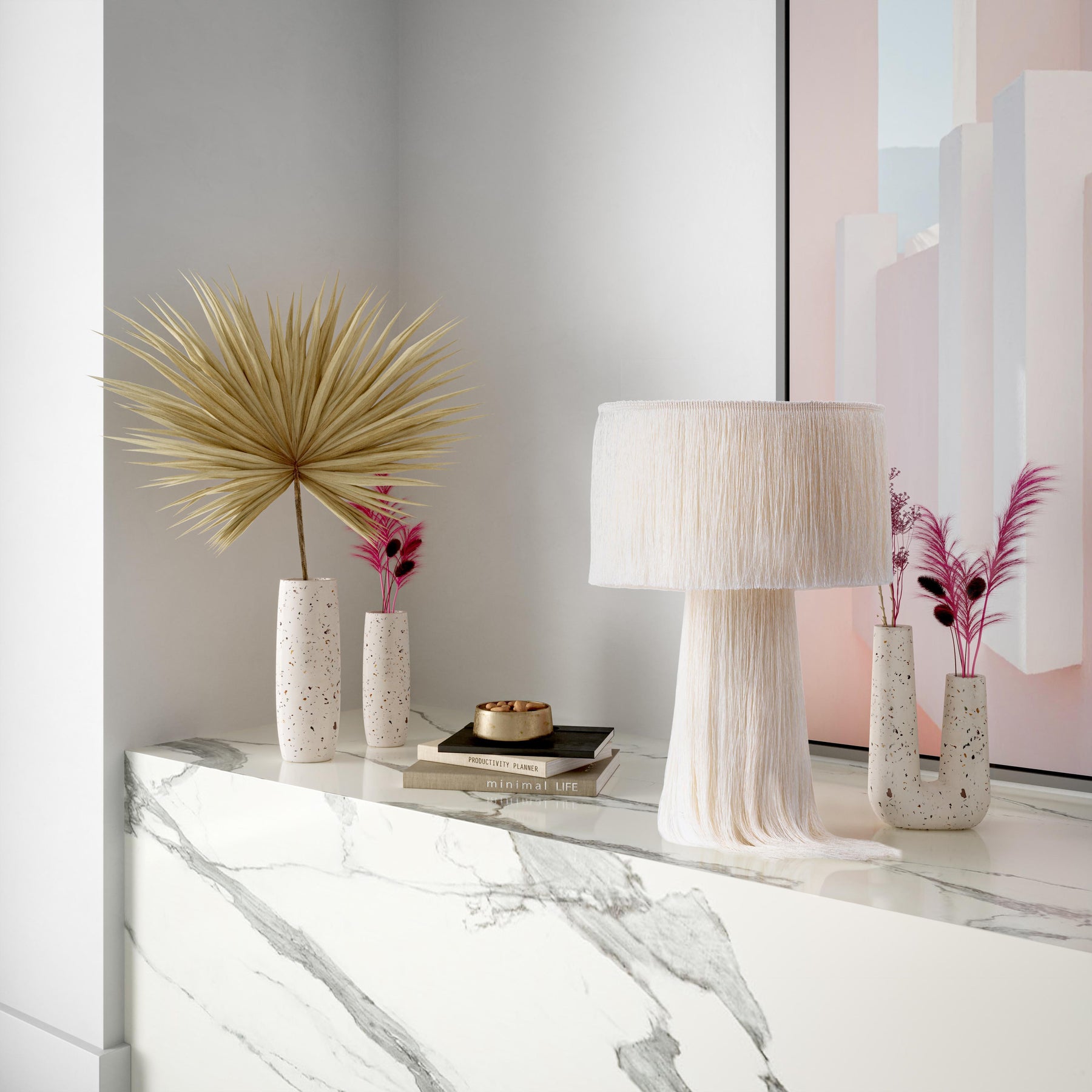 Terrazzo Concrete Vase