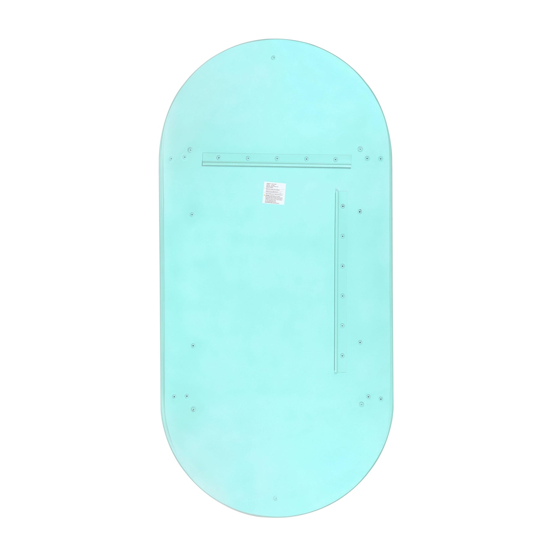 Neon Oval Wall Mirror (26"X50"-28"X58")