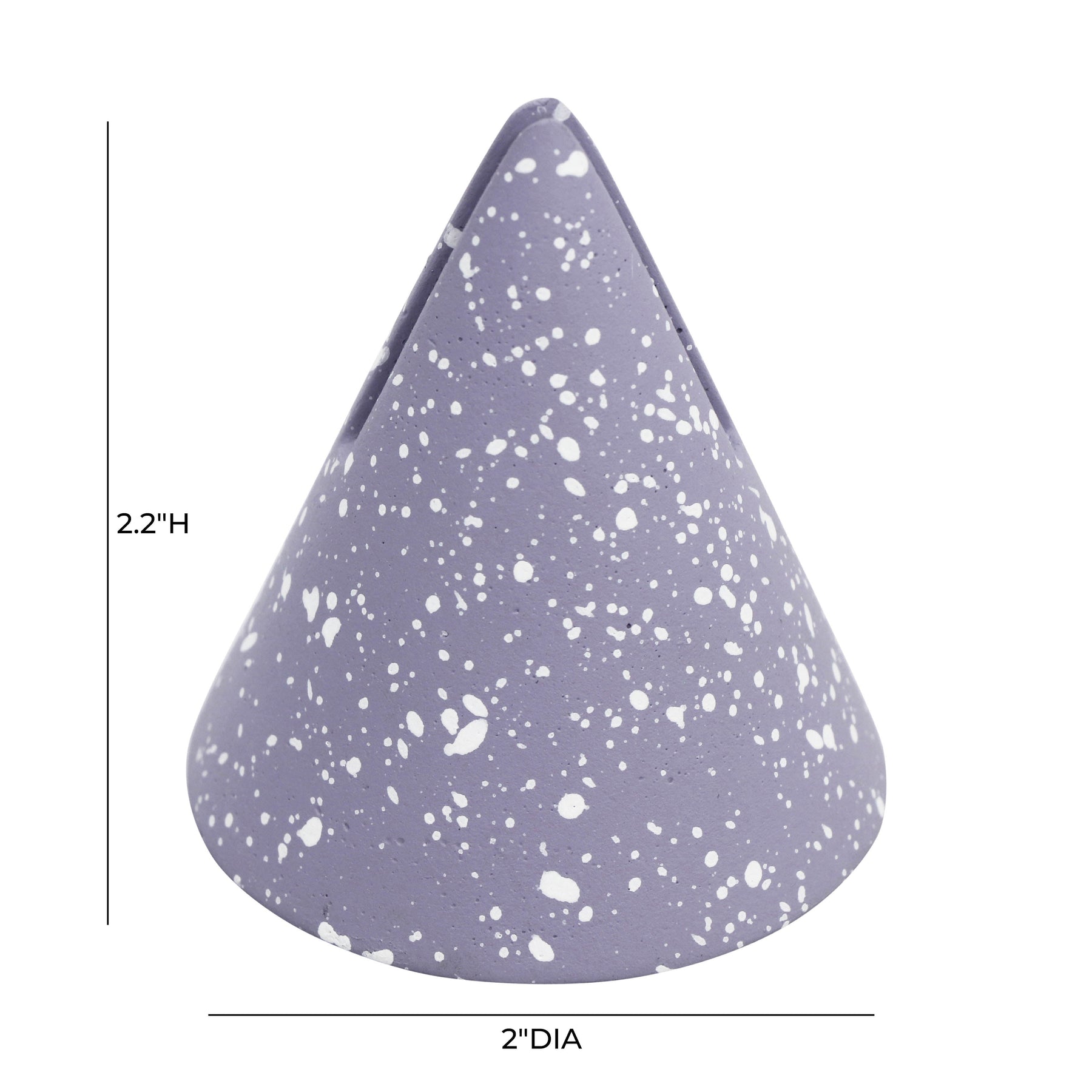 Gabby Speckled Cone Card Holder - Set of 4