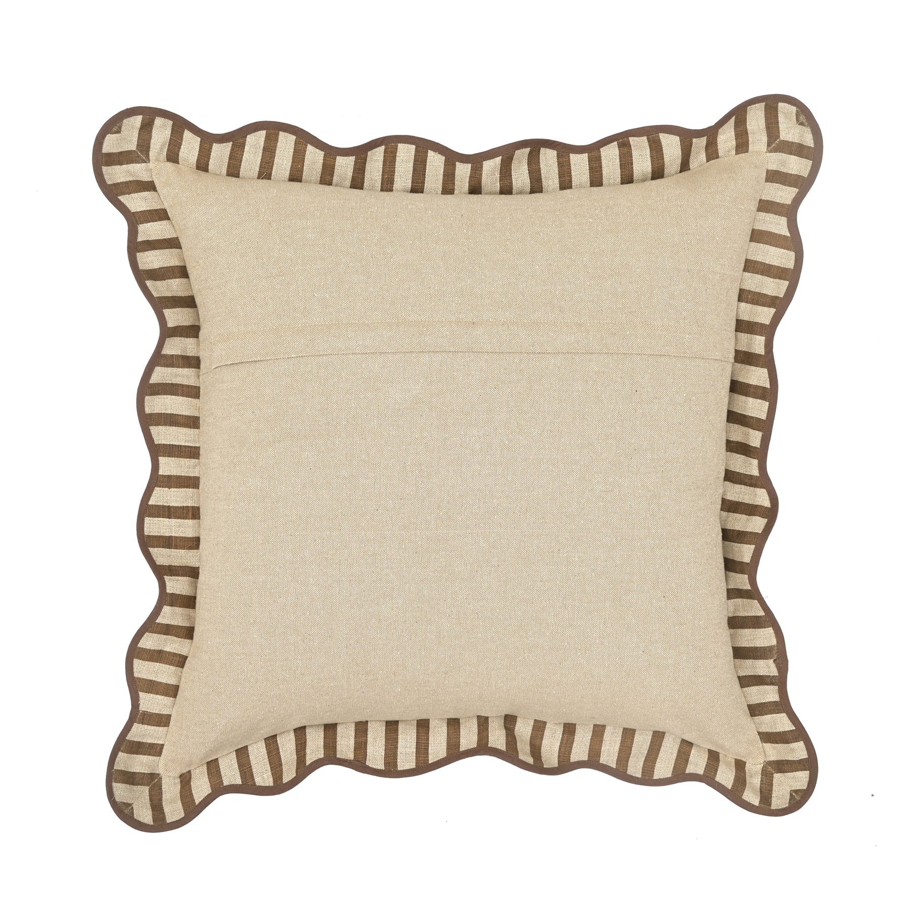 Striped 20" Linen Throw Pillow