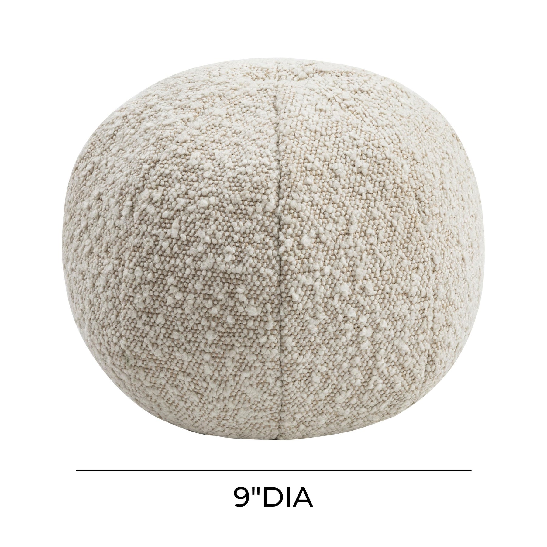 Boba Boucle Ball Throw Pillow (9"-14")