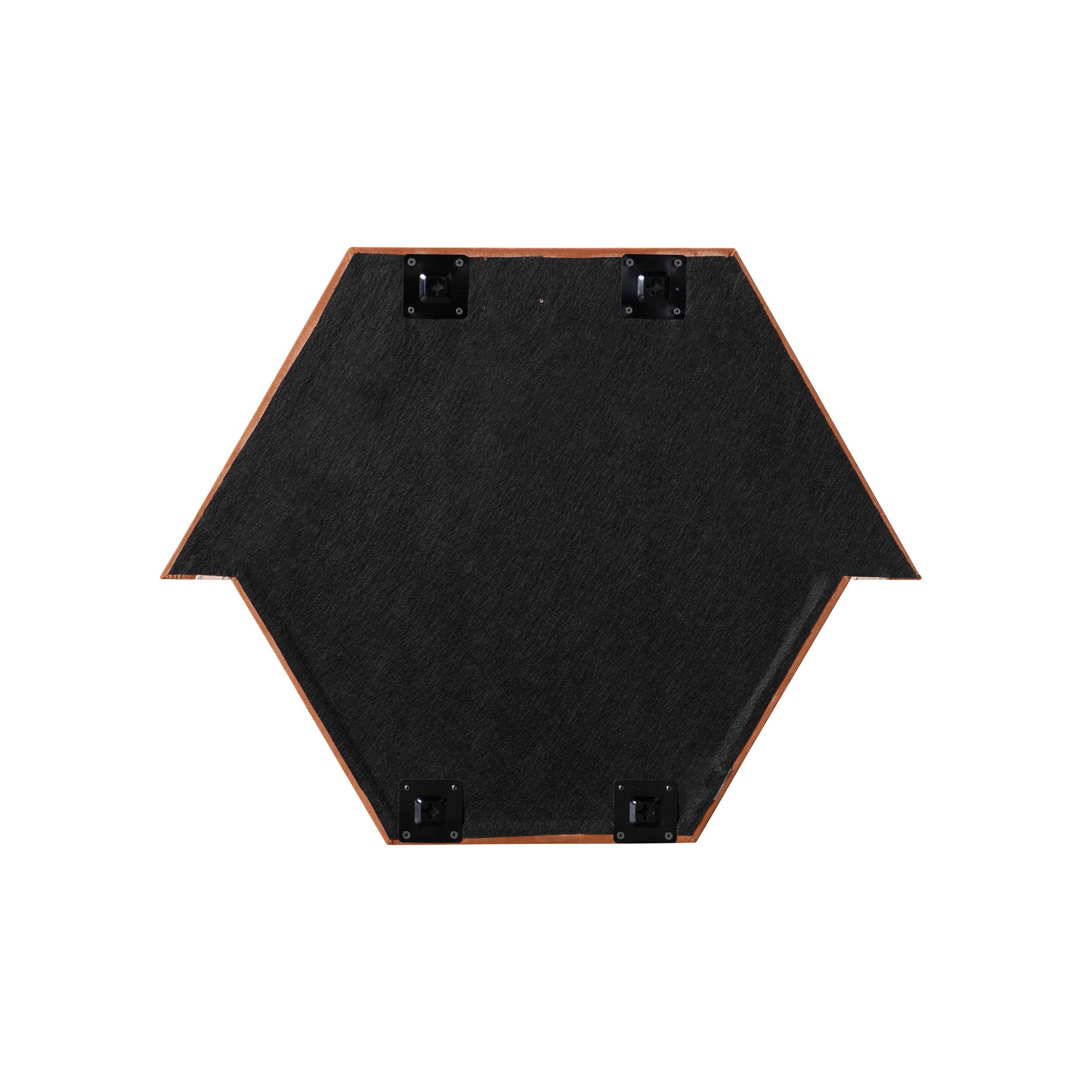Lally 31.5"X24" Velvet Prism Wall Mirror