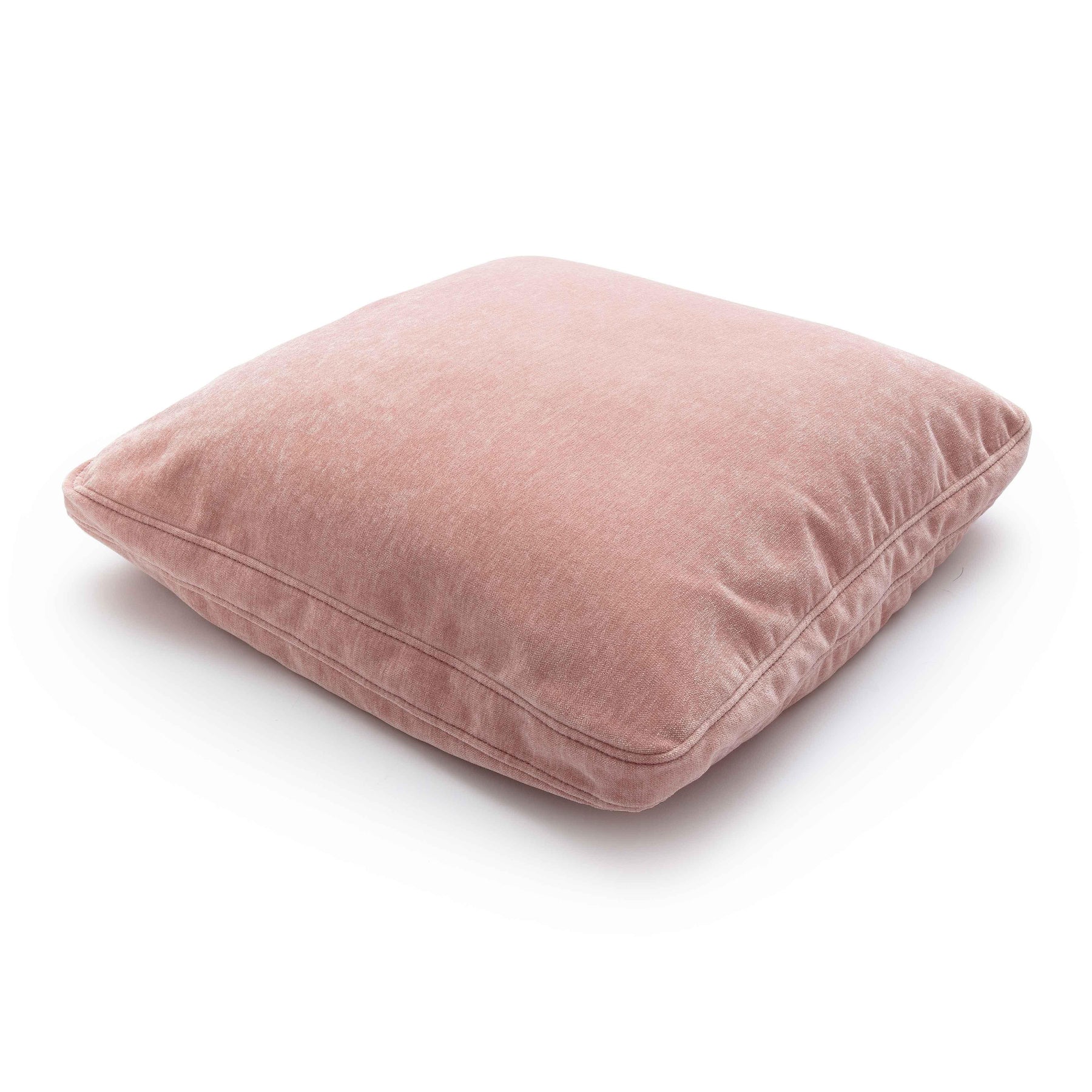 Tipsy Upcycled Chenille Square Floppy Throw Pillow (20"-24")