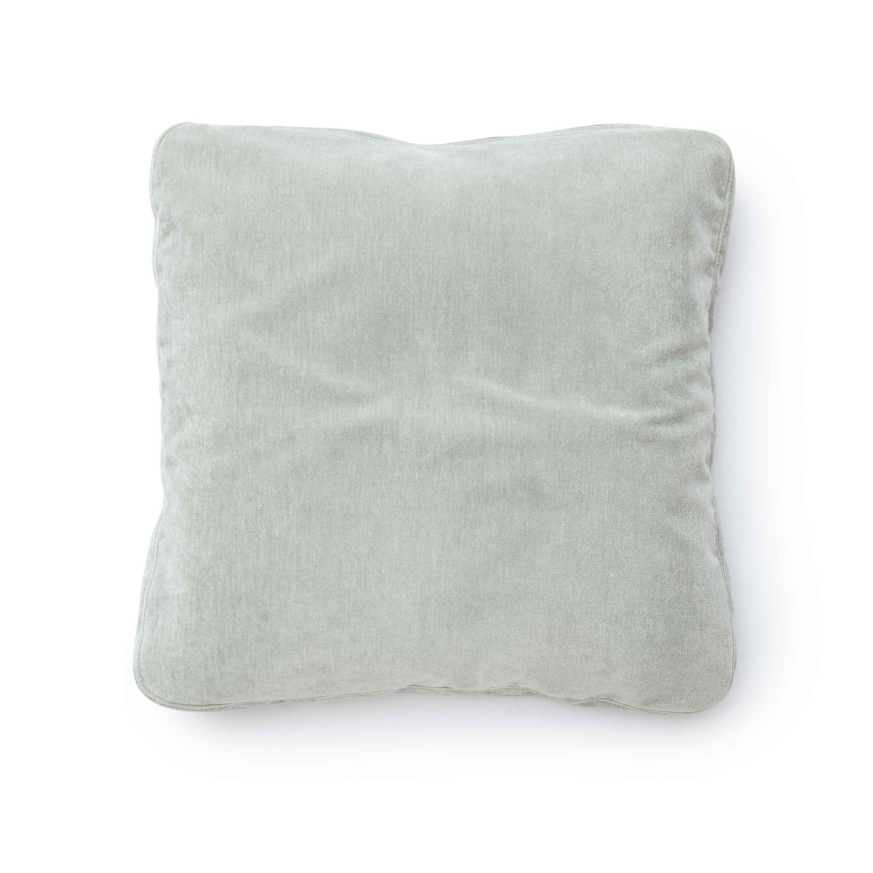 Tipsy Upcycled Chenille Square Floppy Throw Pillow (20"-24")