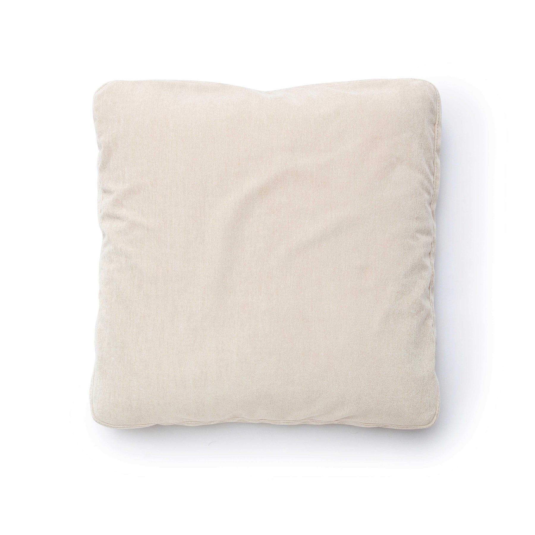 Tipsy Upcycled Chenille Square Floppy Throw Pillow (20"-24")